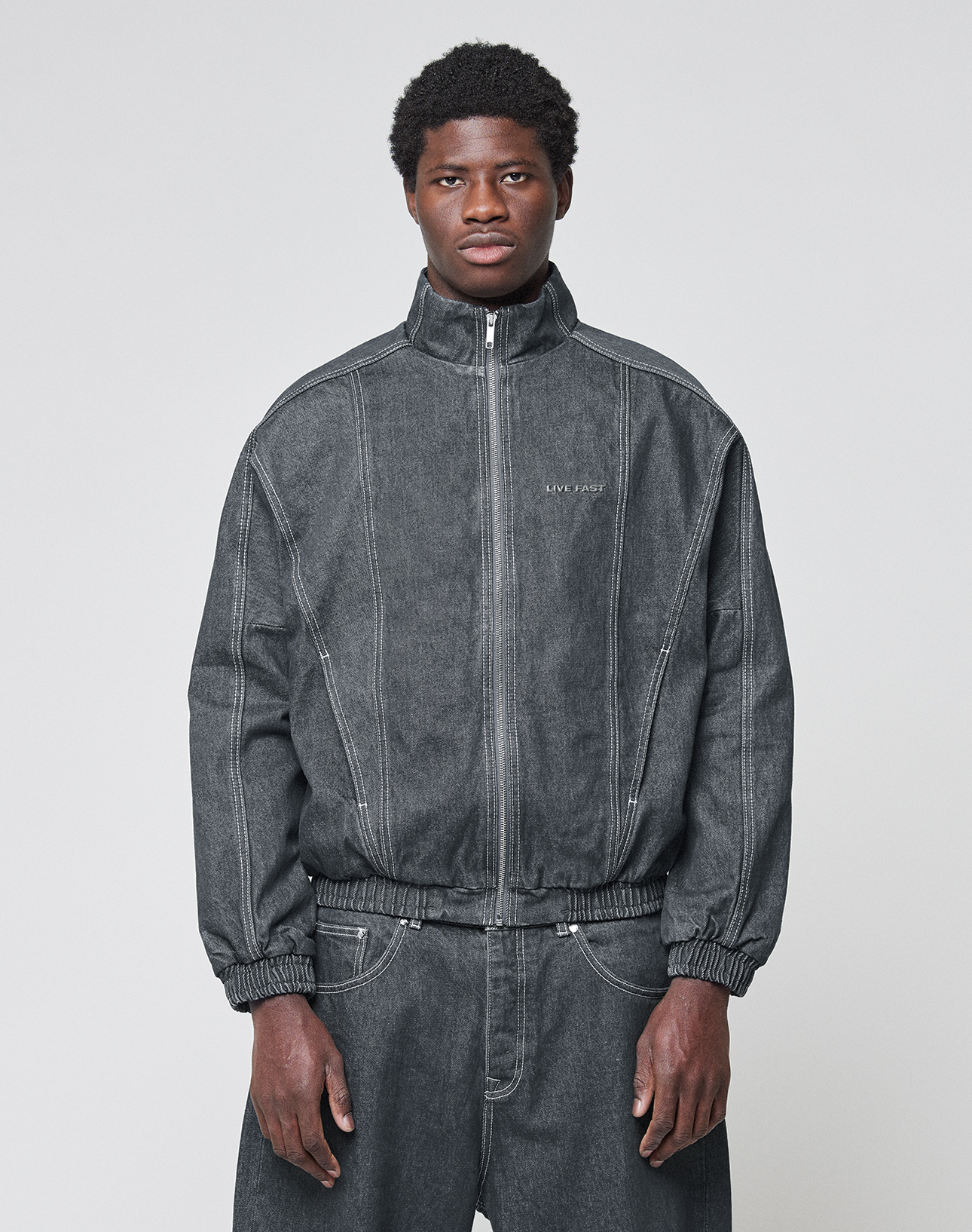 Denim Trackjacket