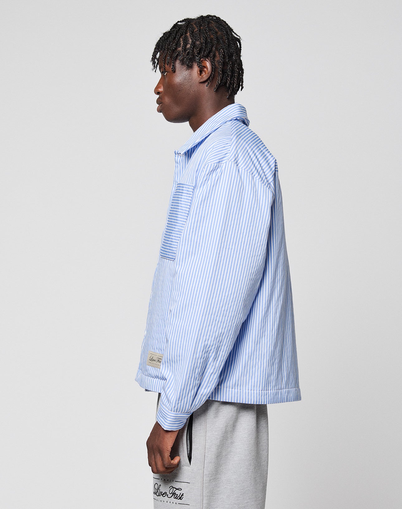 Striped Padded Shirt