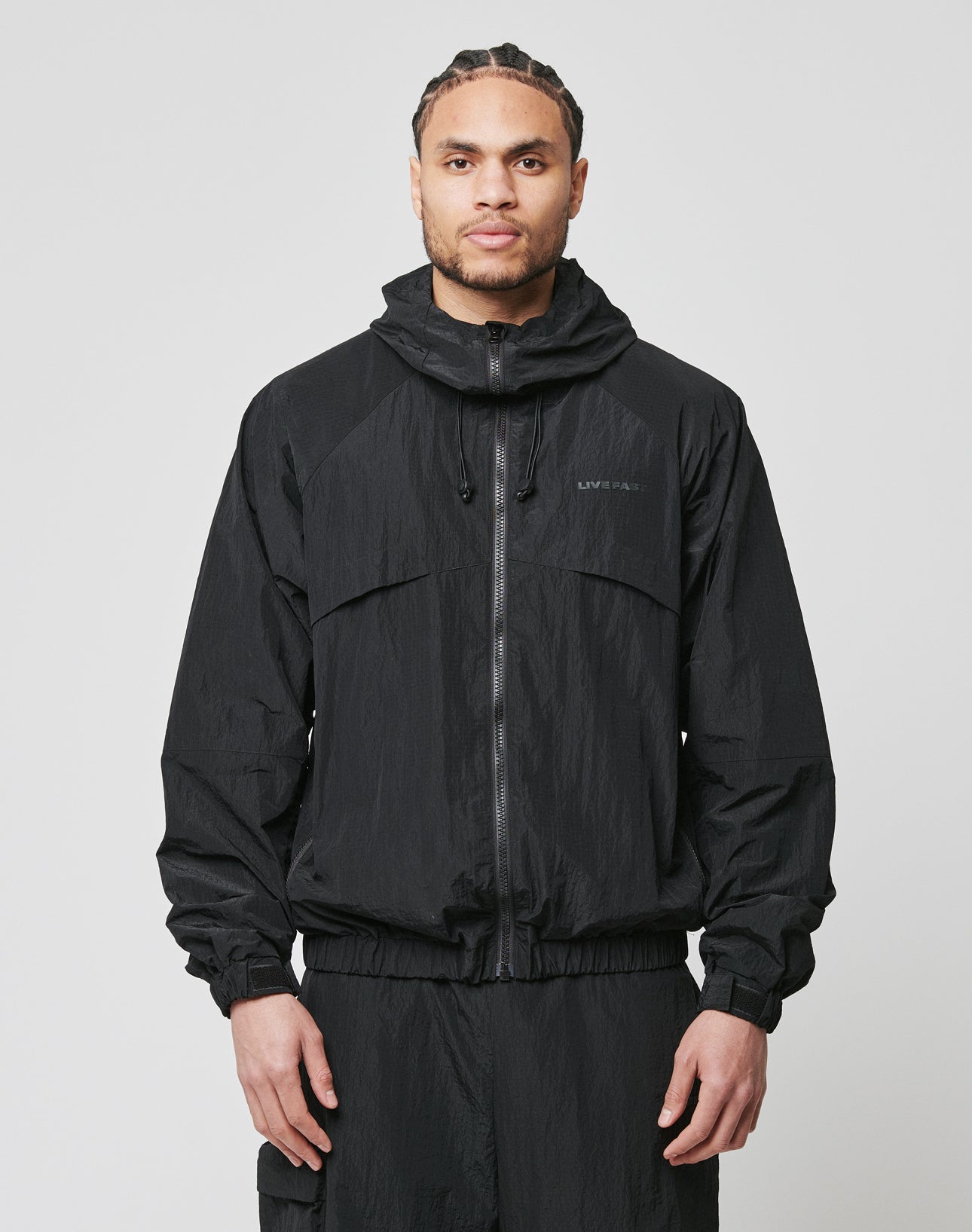 Live Fast Nylon Jacket