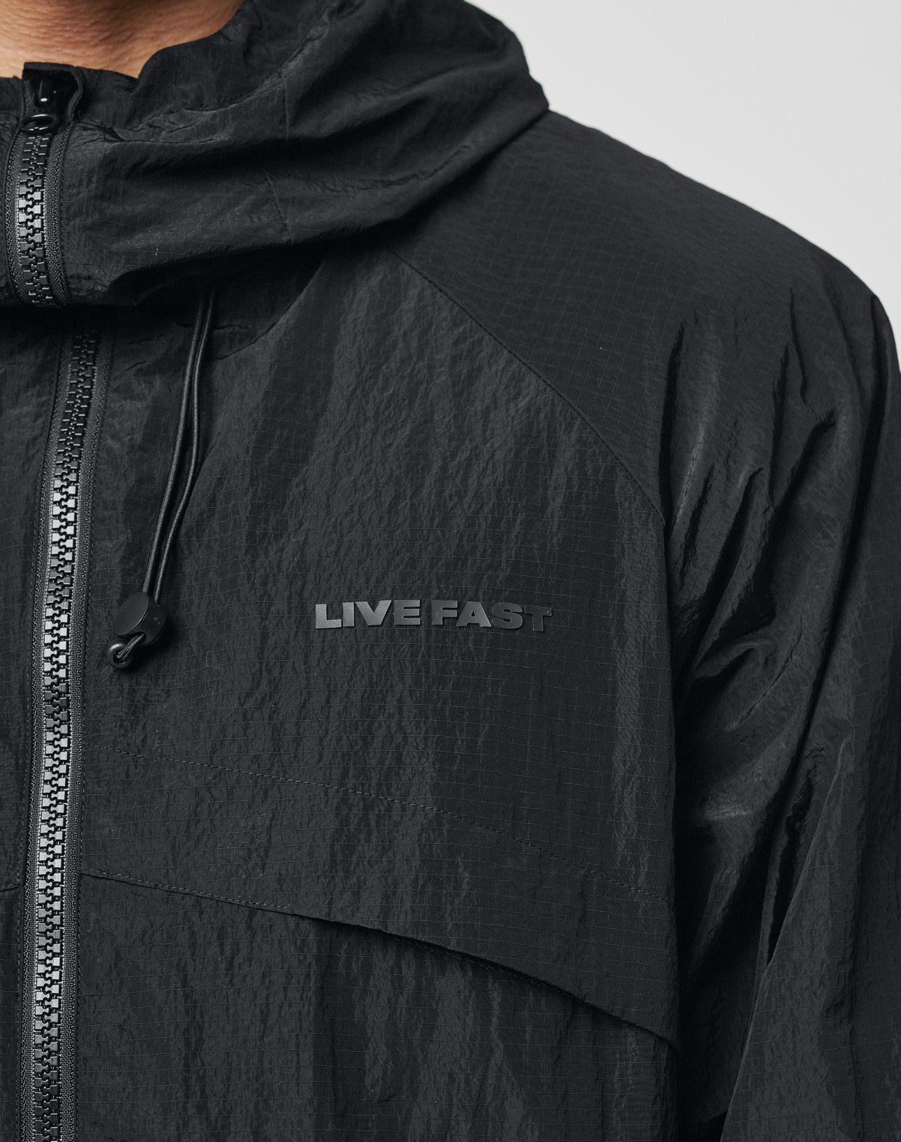 Live Fast Nylon Jacket
