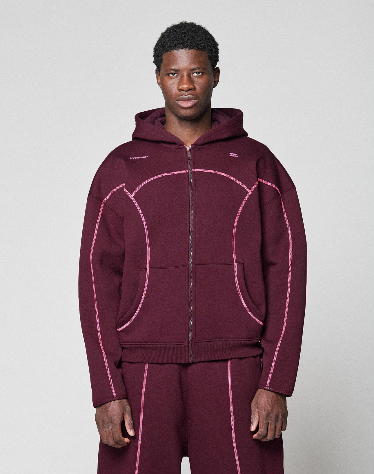 Active Fleece Hooded Zip