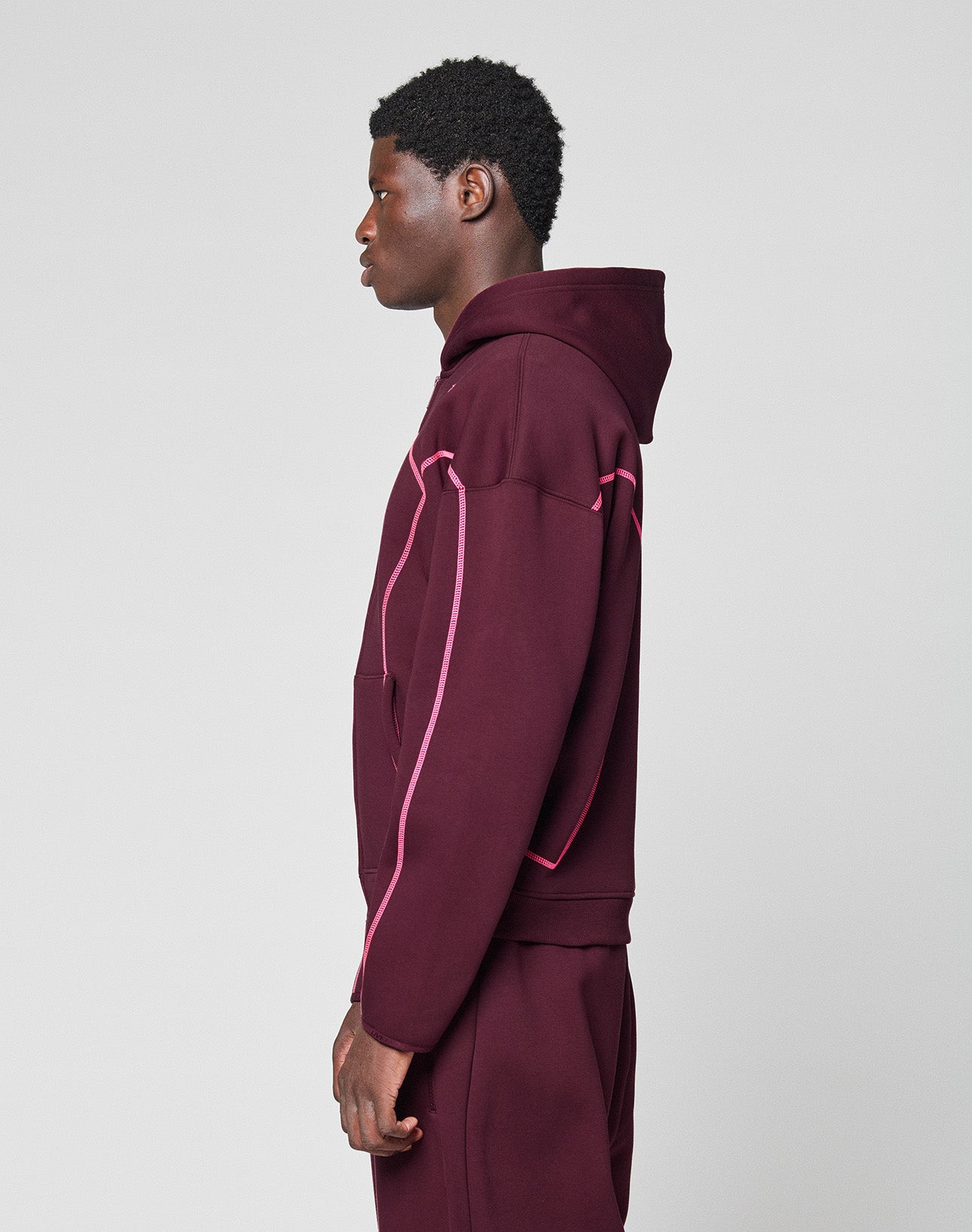 Active Fleece Hooded Zip