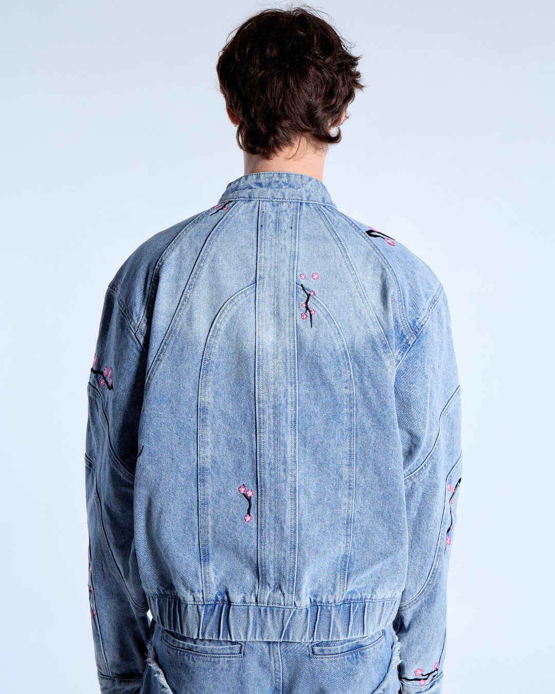 Sakura Blue Denim Jacket