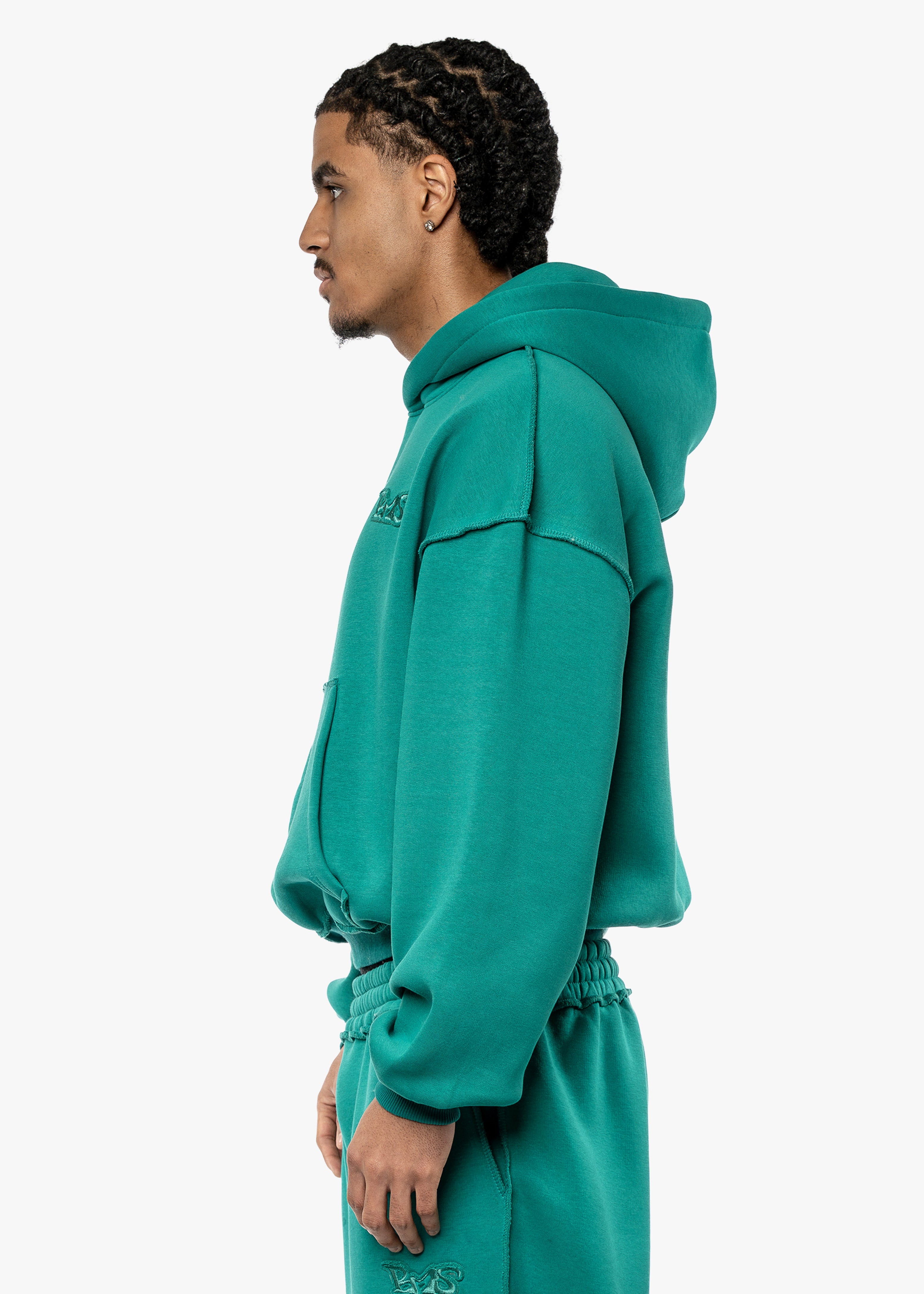 PATCH - BENETTON GREEN HOODIE