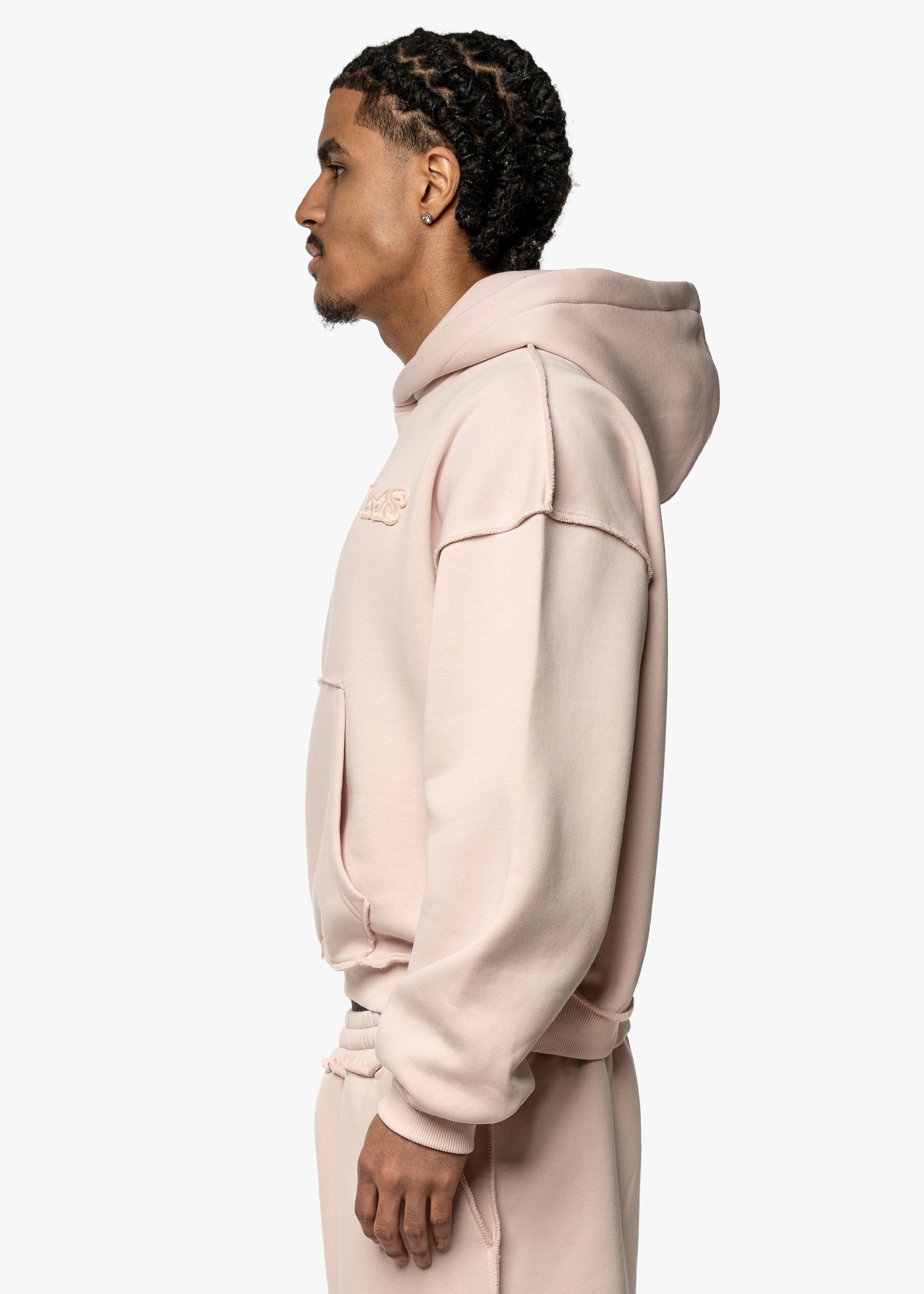 PATCH - BABY PINK HOODIE