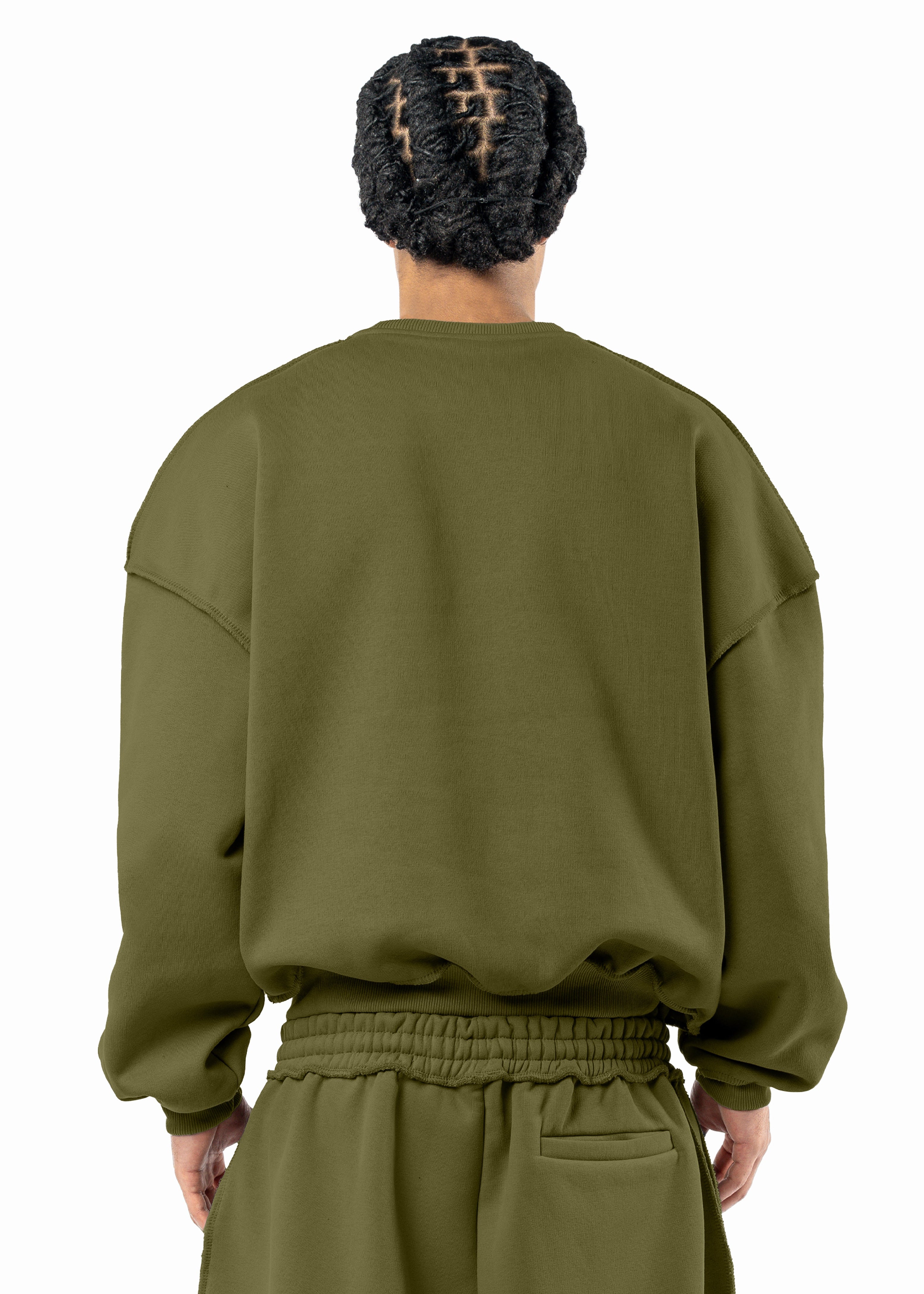 COZY OLIVE SWEATER