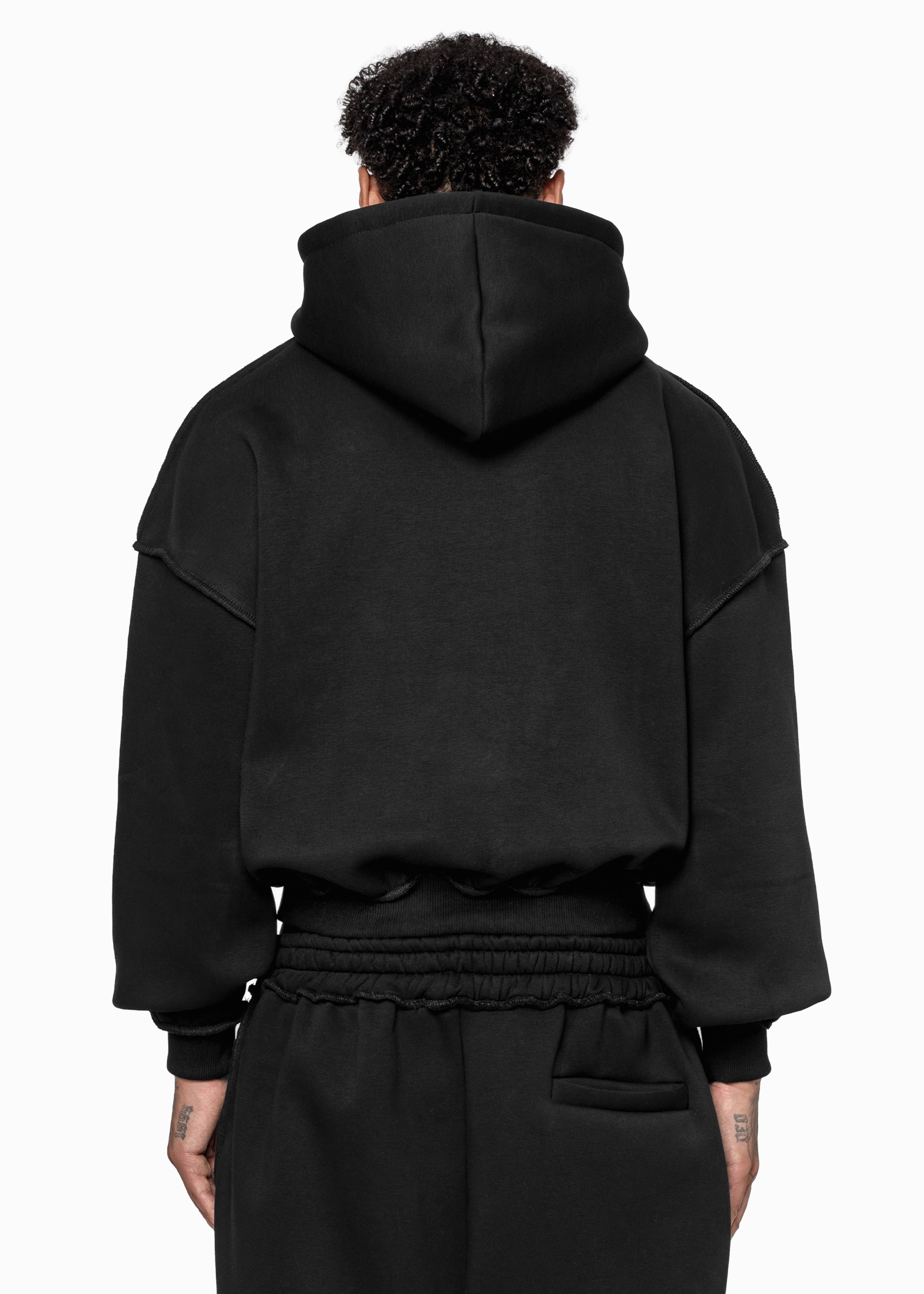 PATCH BLACK HOODIE
