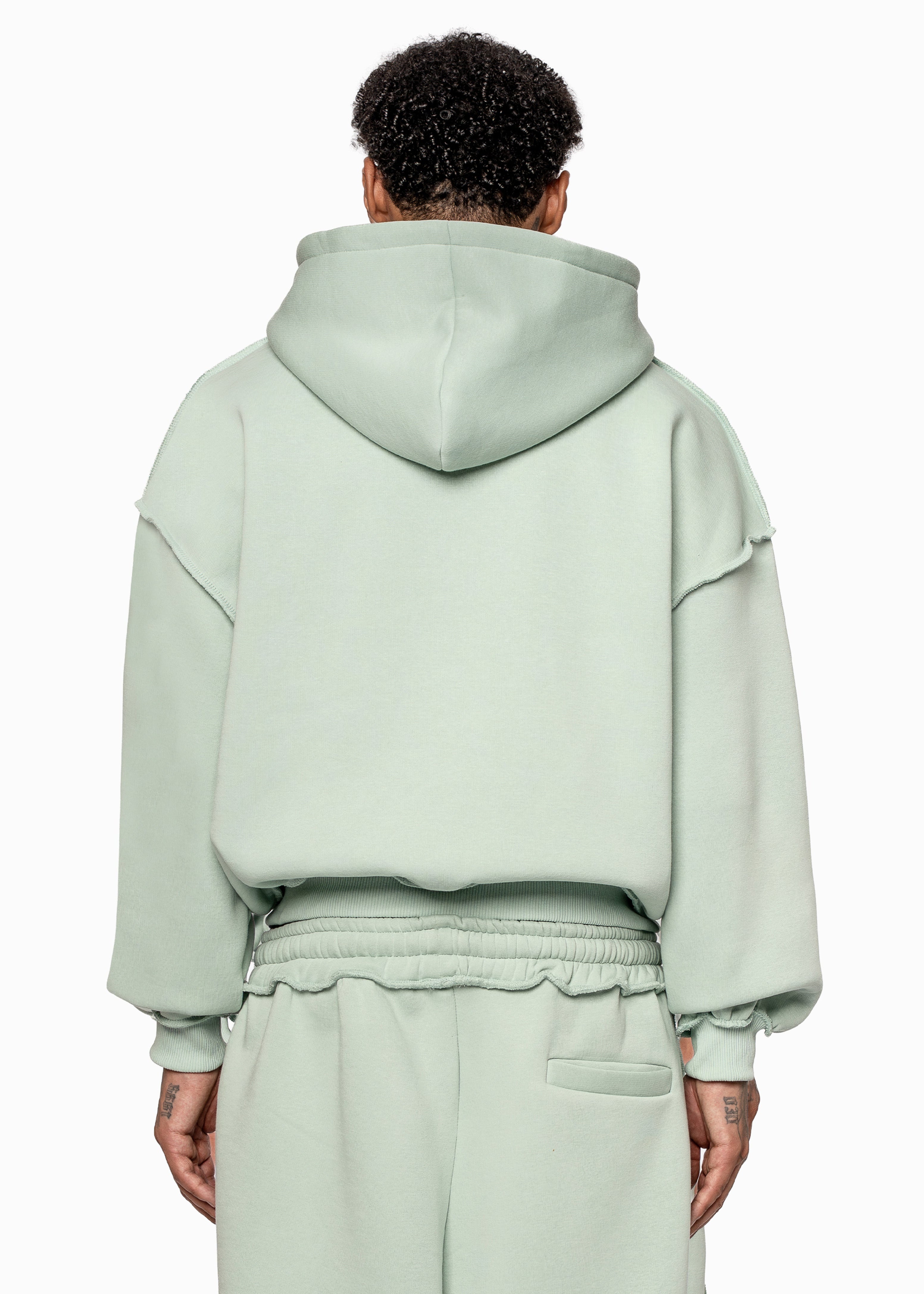 PATCH MINT HOODIE