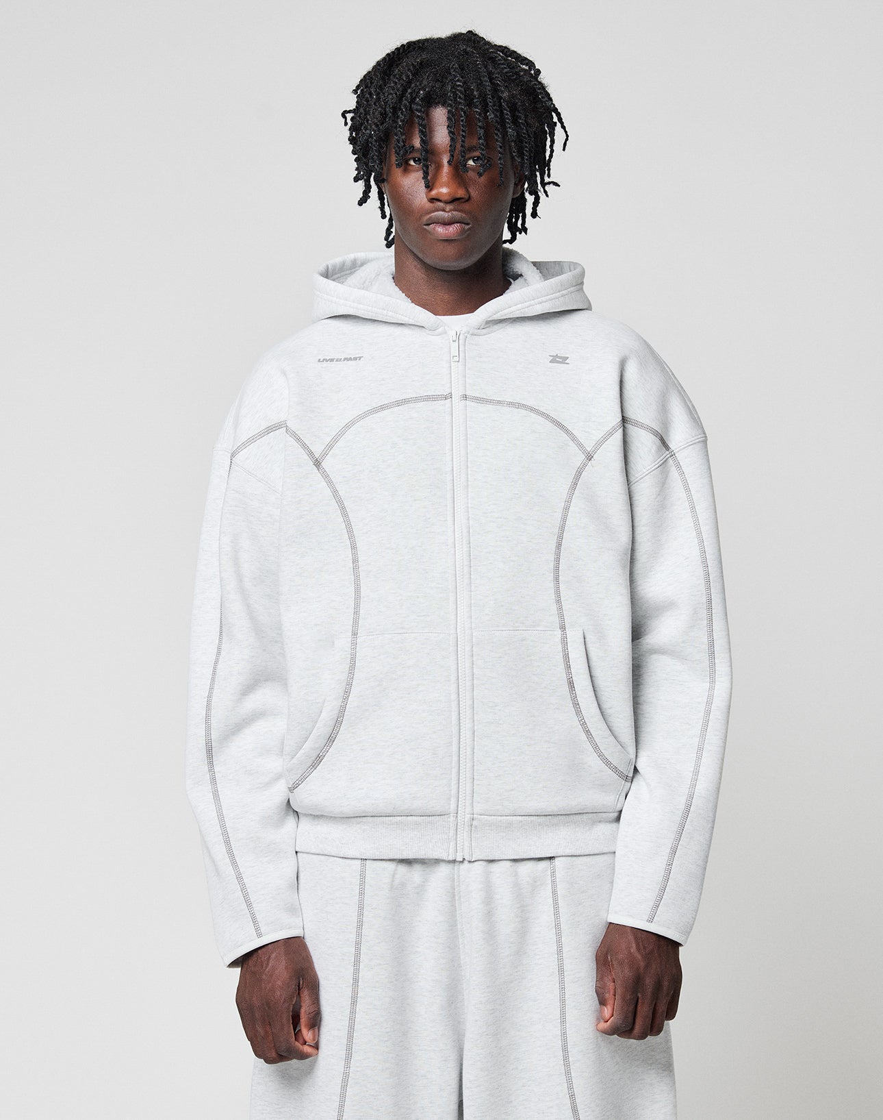 Active Fleece Hooded Zip