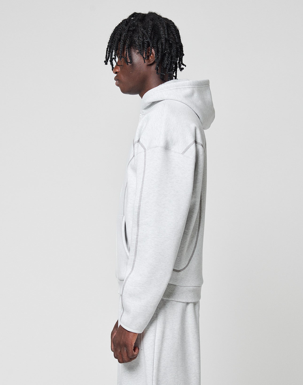 Active Fleece Hooded Zip