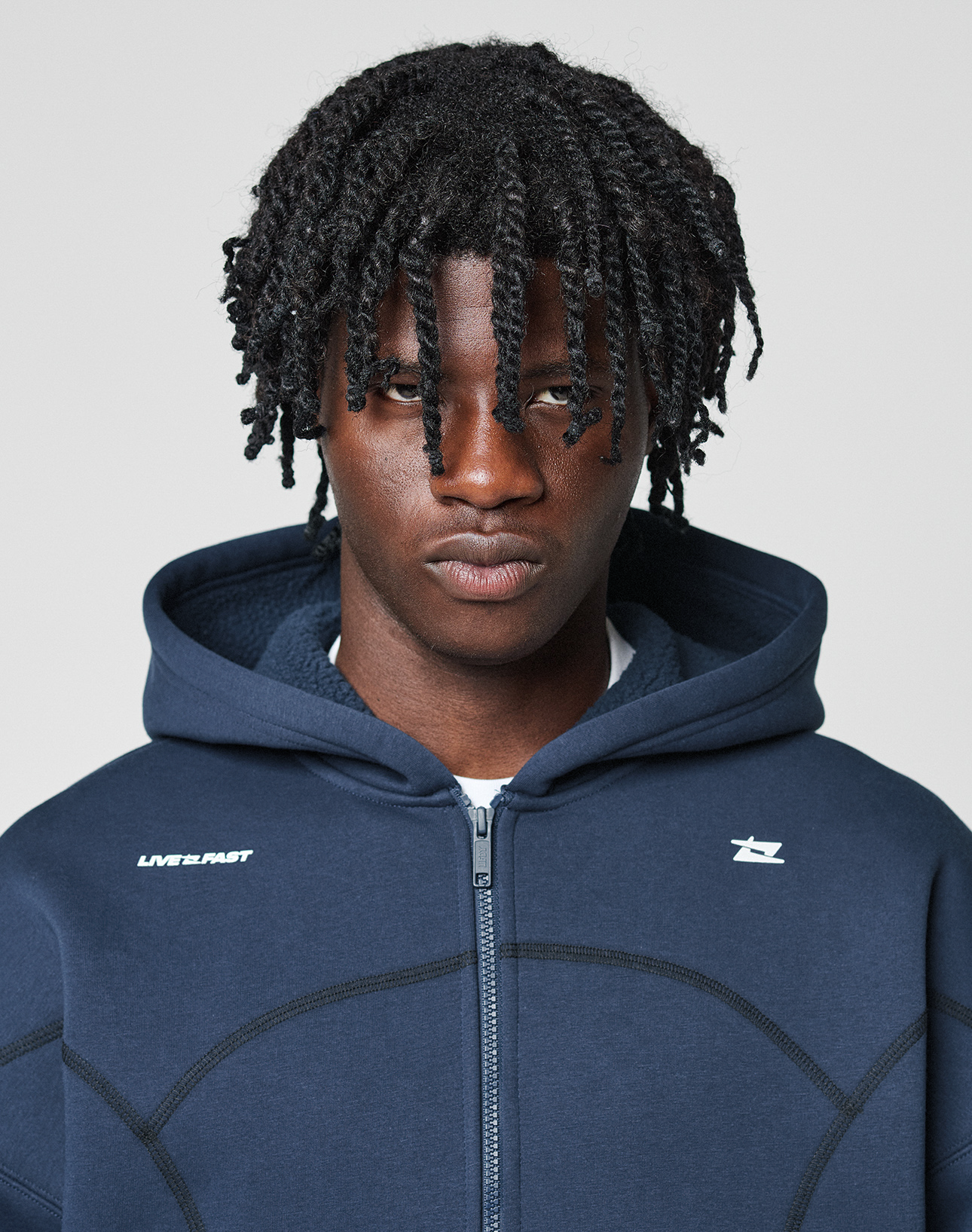 Active Fleece Hooded Zip