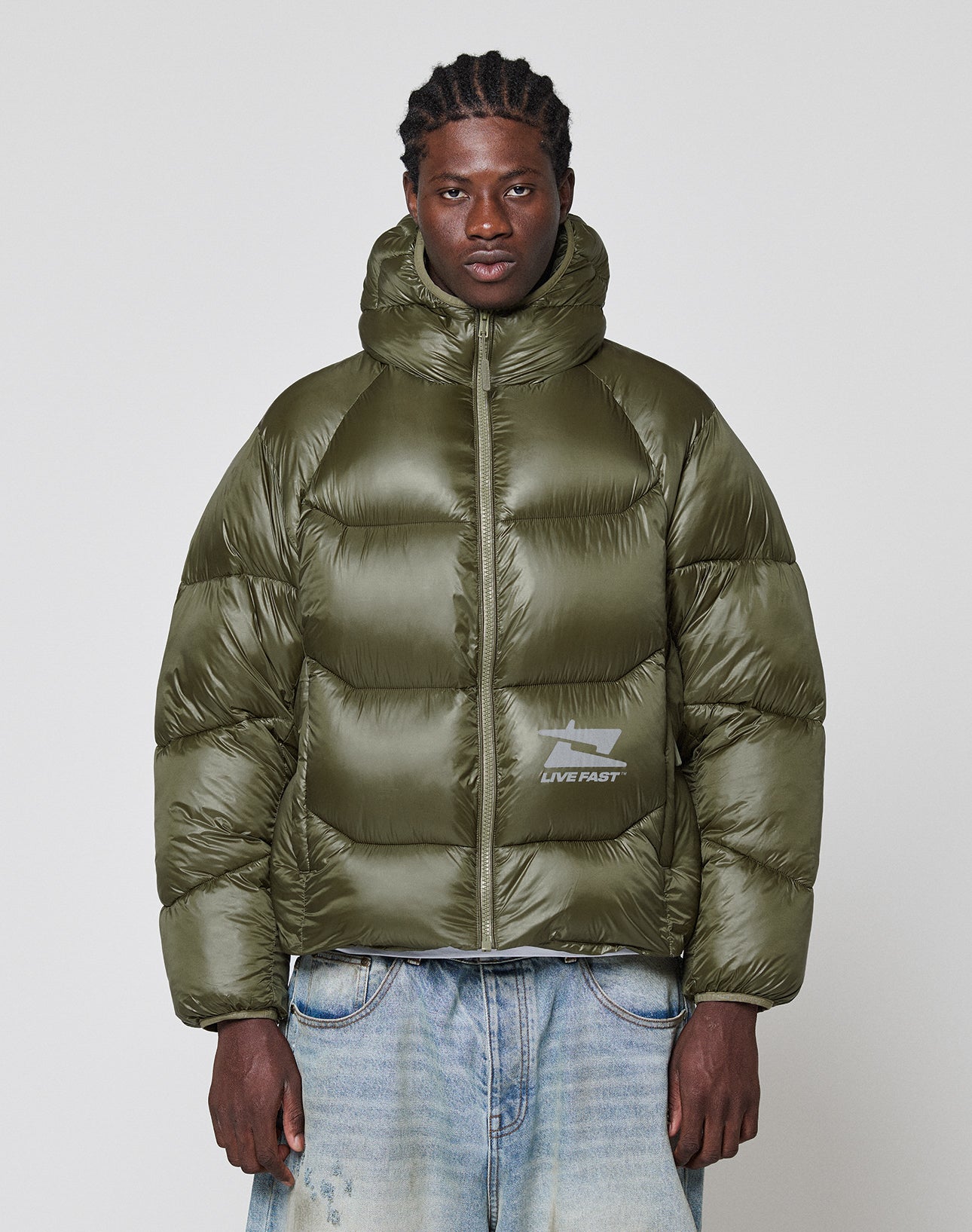 Live Fast Puffer Jacket