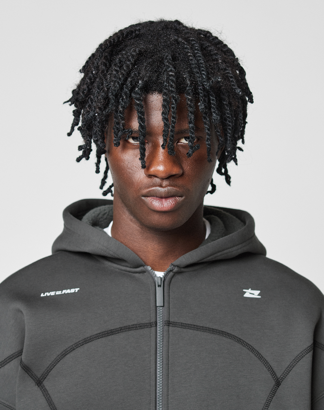 Active Fleece Hooded Zip