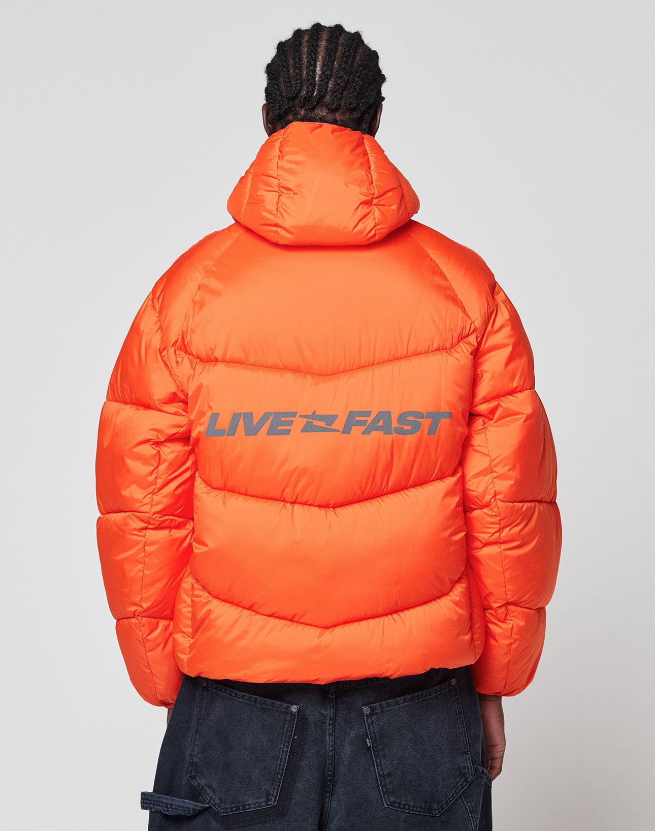 Live Fast Puffer Jacket