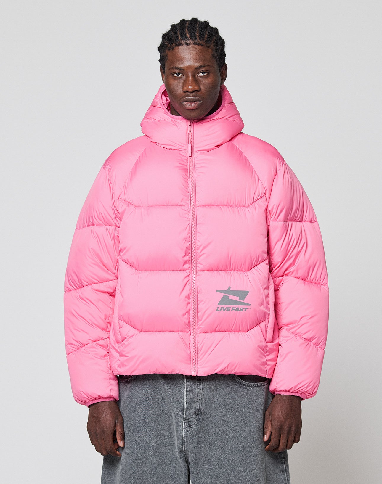 Live Fast Puffer Jacket