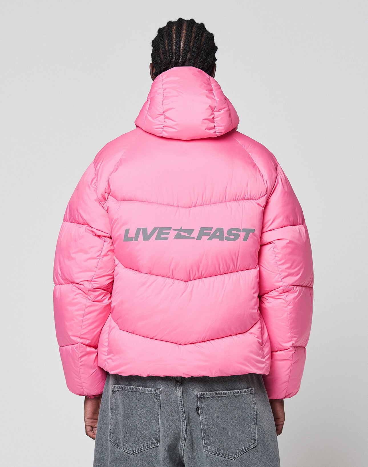 Live Fast Puffer Jacket