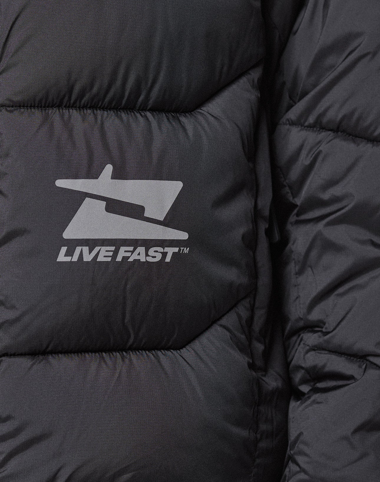 Live Fast Puffer Jacket