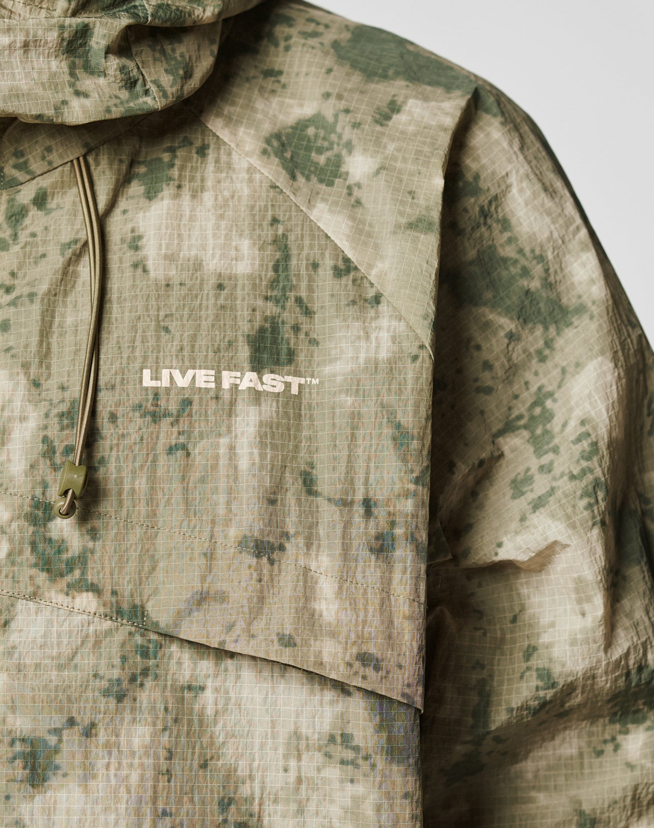 Live Fast Nylon Jacket