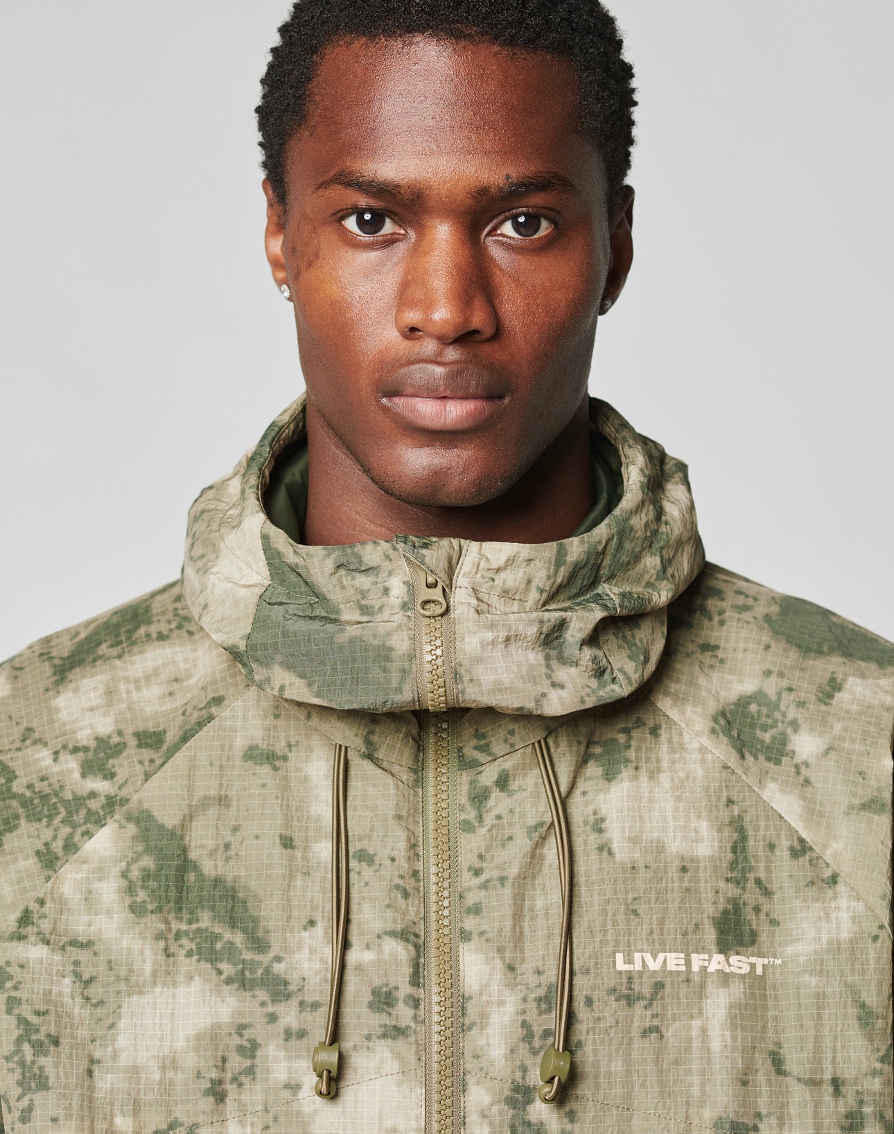 Live Fast Nylon Jacket
