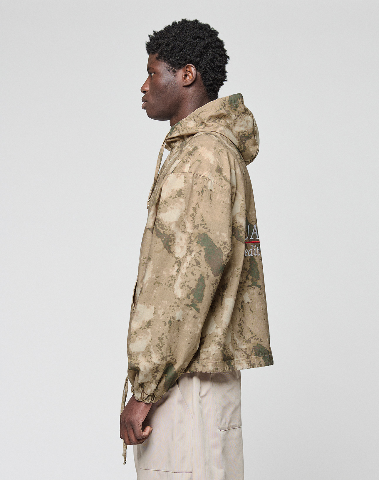 Camo Halfzip Jacket