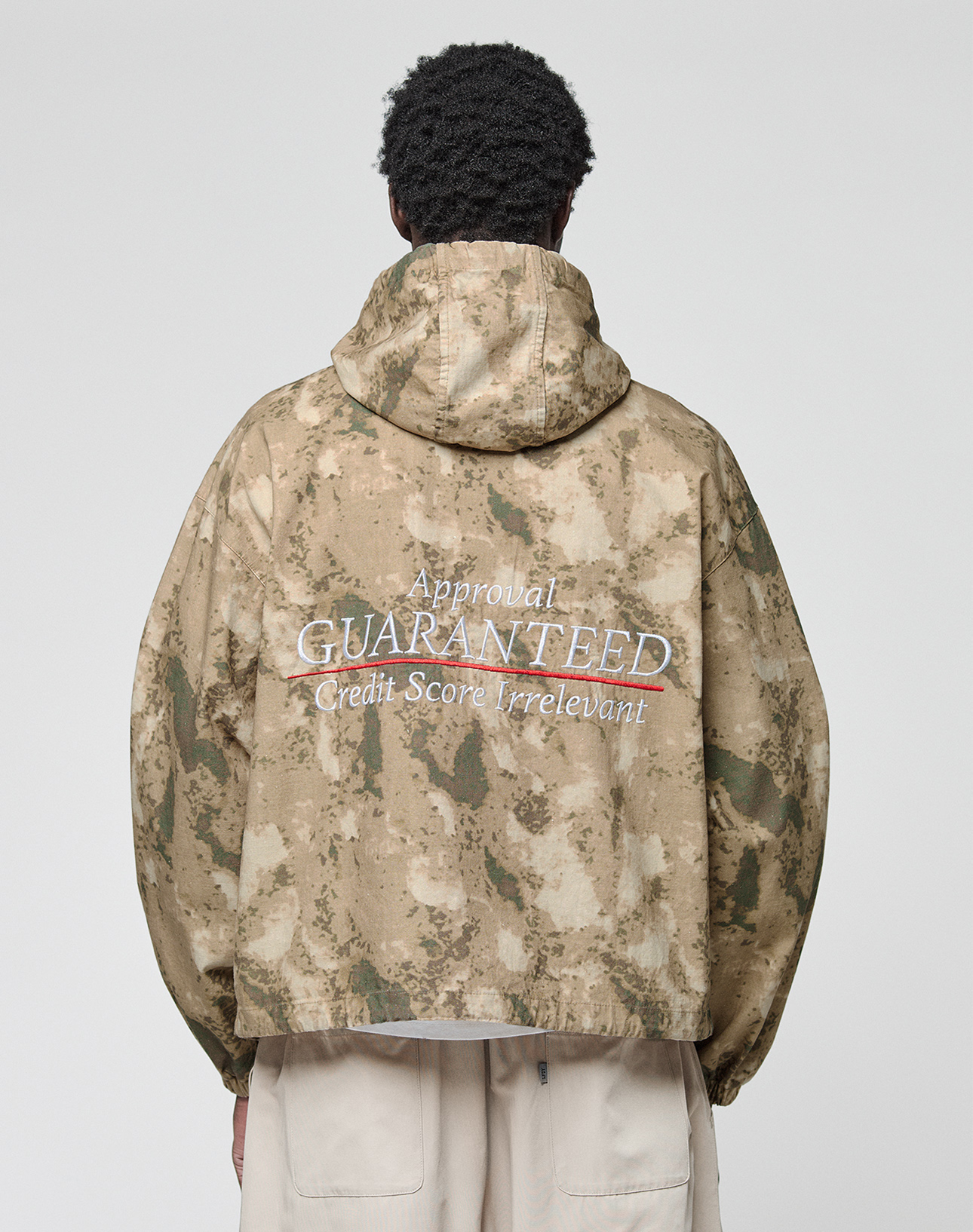 Camo Halfzip Jacket