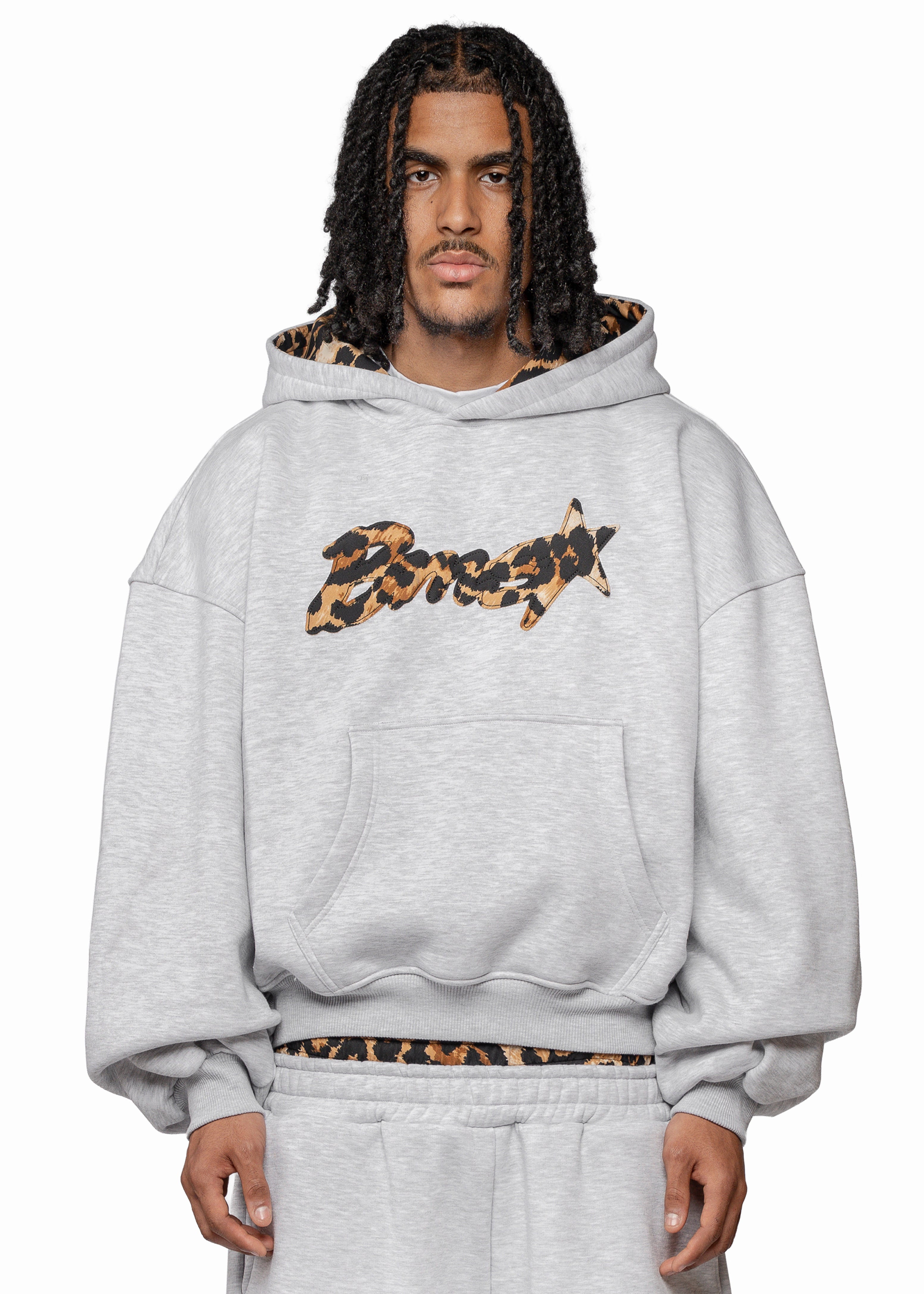 LEO GREY HOODIE