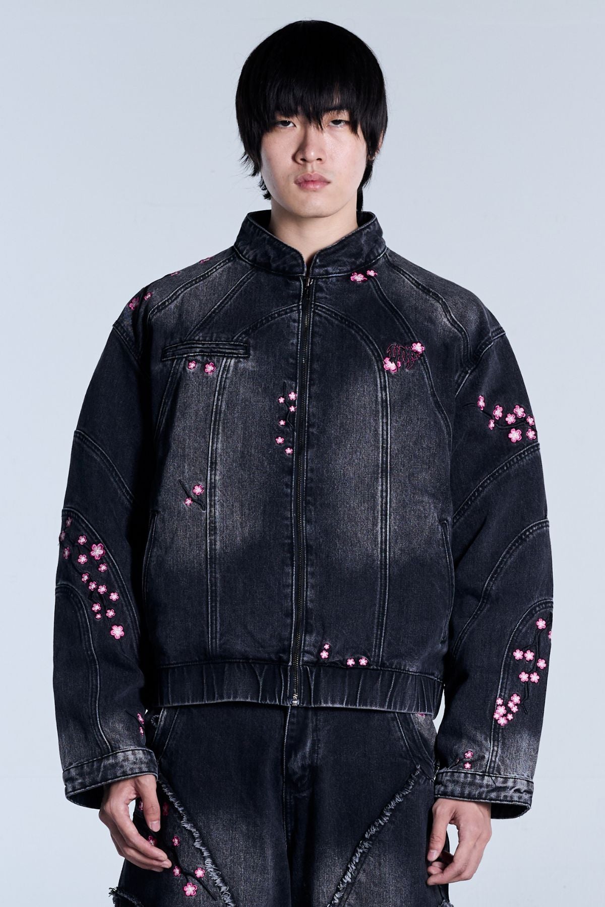 Sakura Denim Jacket