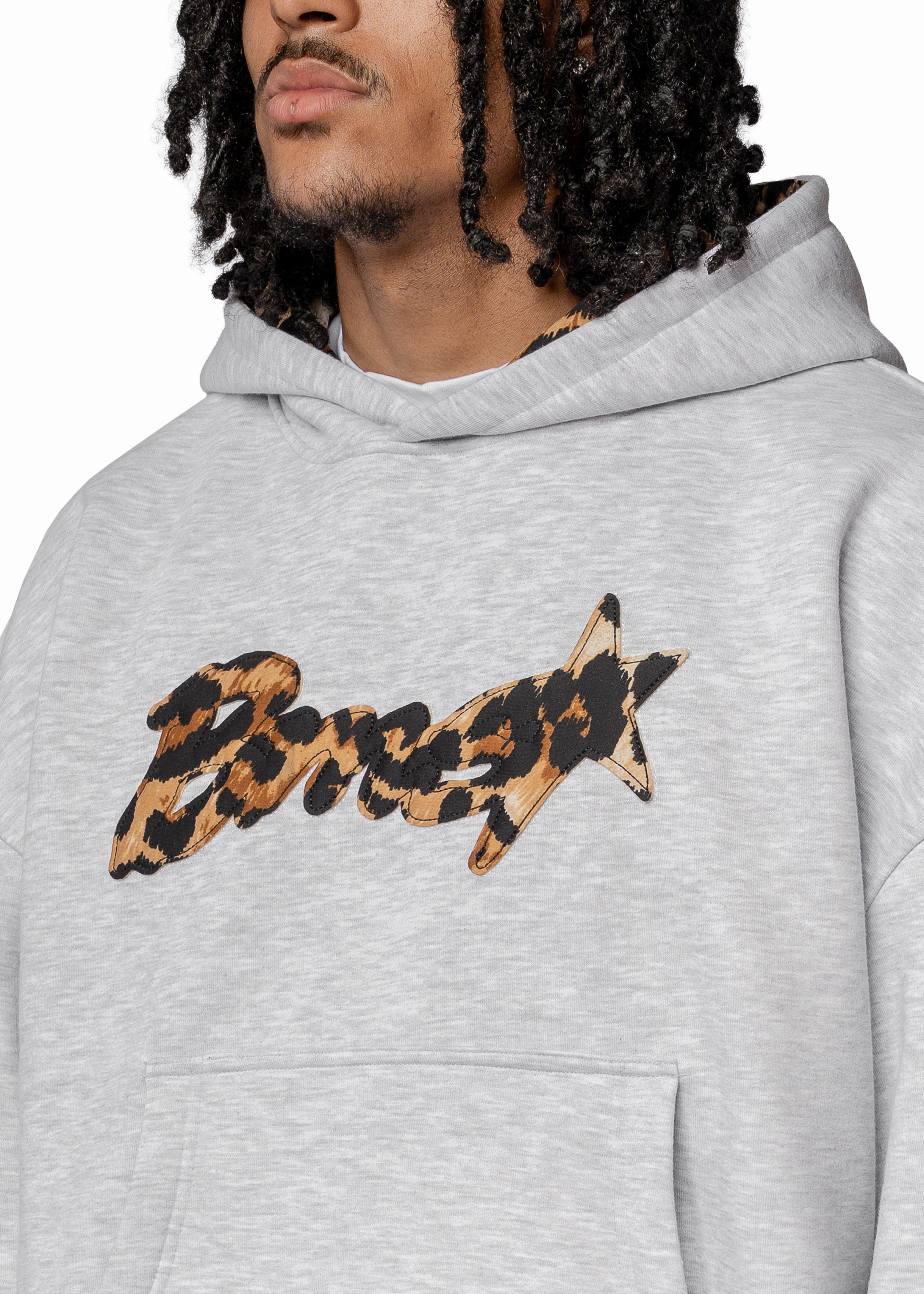 LEO GREY HOODIE