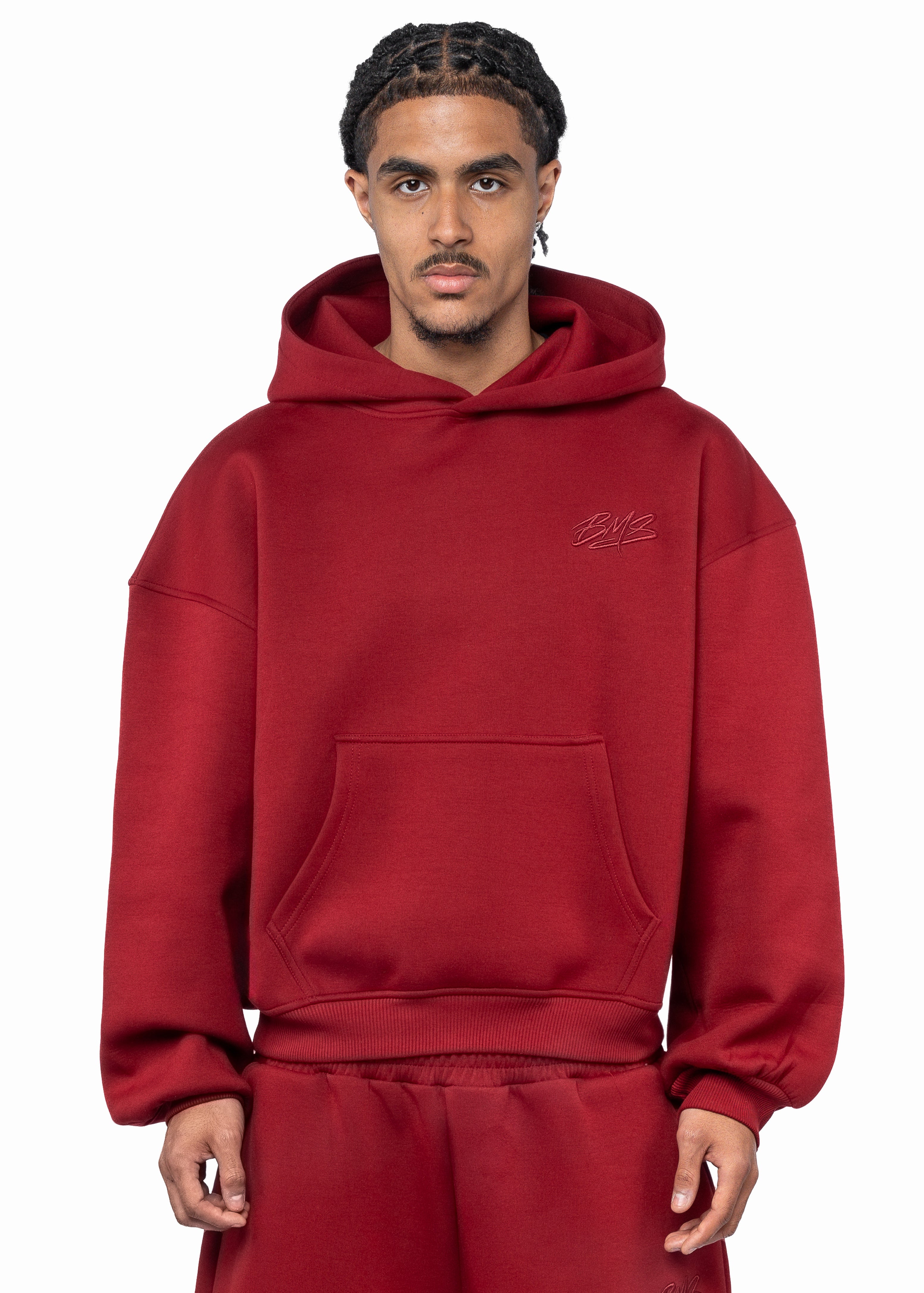 SCUBA HOODIE - BORDEAUX