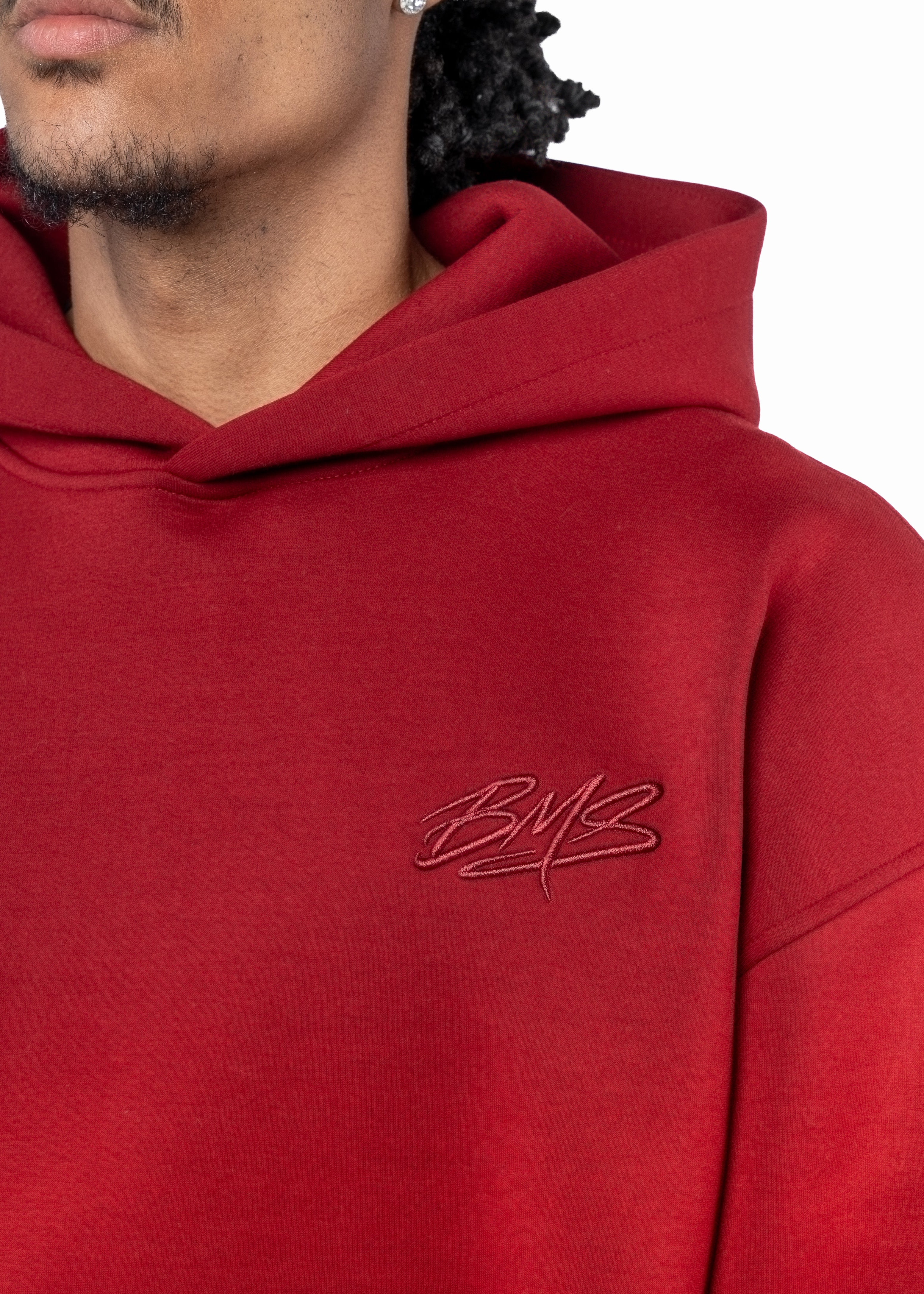 SCUBA HOODIE - BORDEAUX