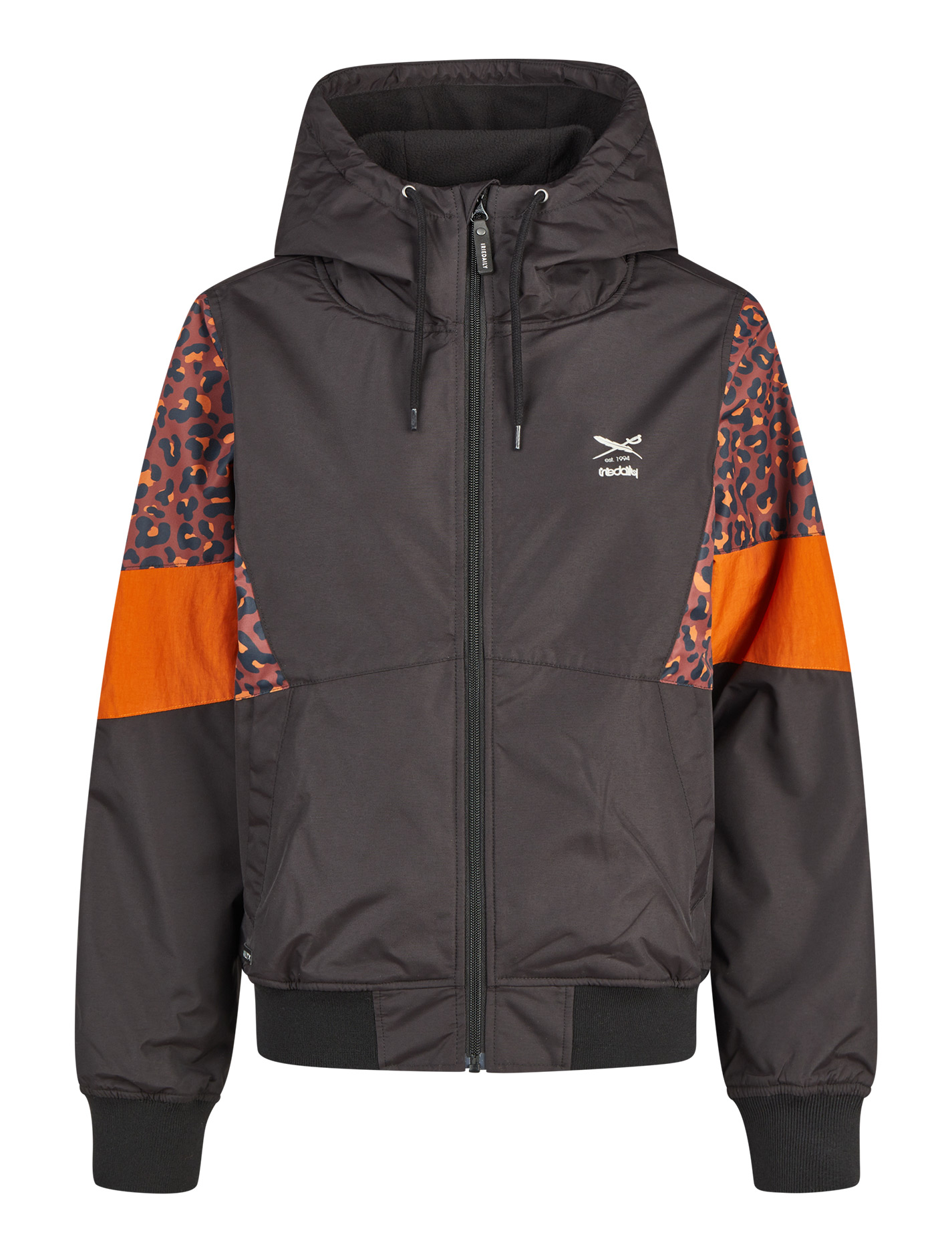 Blotchy Jacket black rust