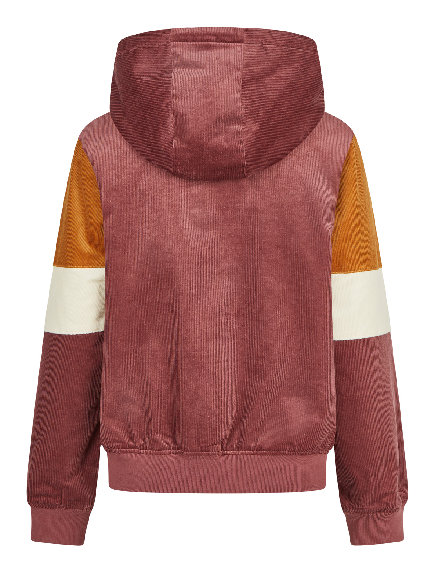 Blotchy Cord Jacket plum