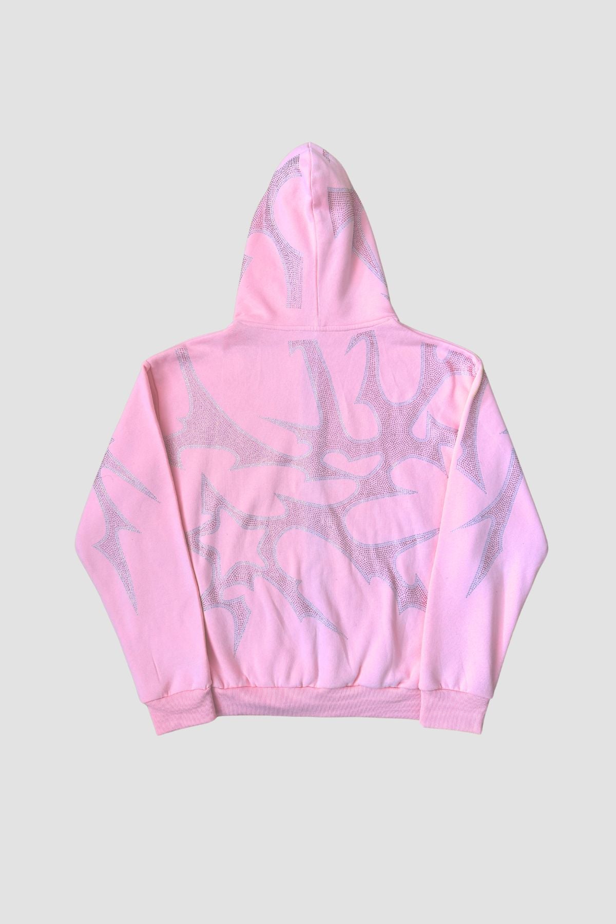 THORNS ZIP HOODIE PINK