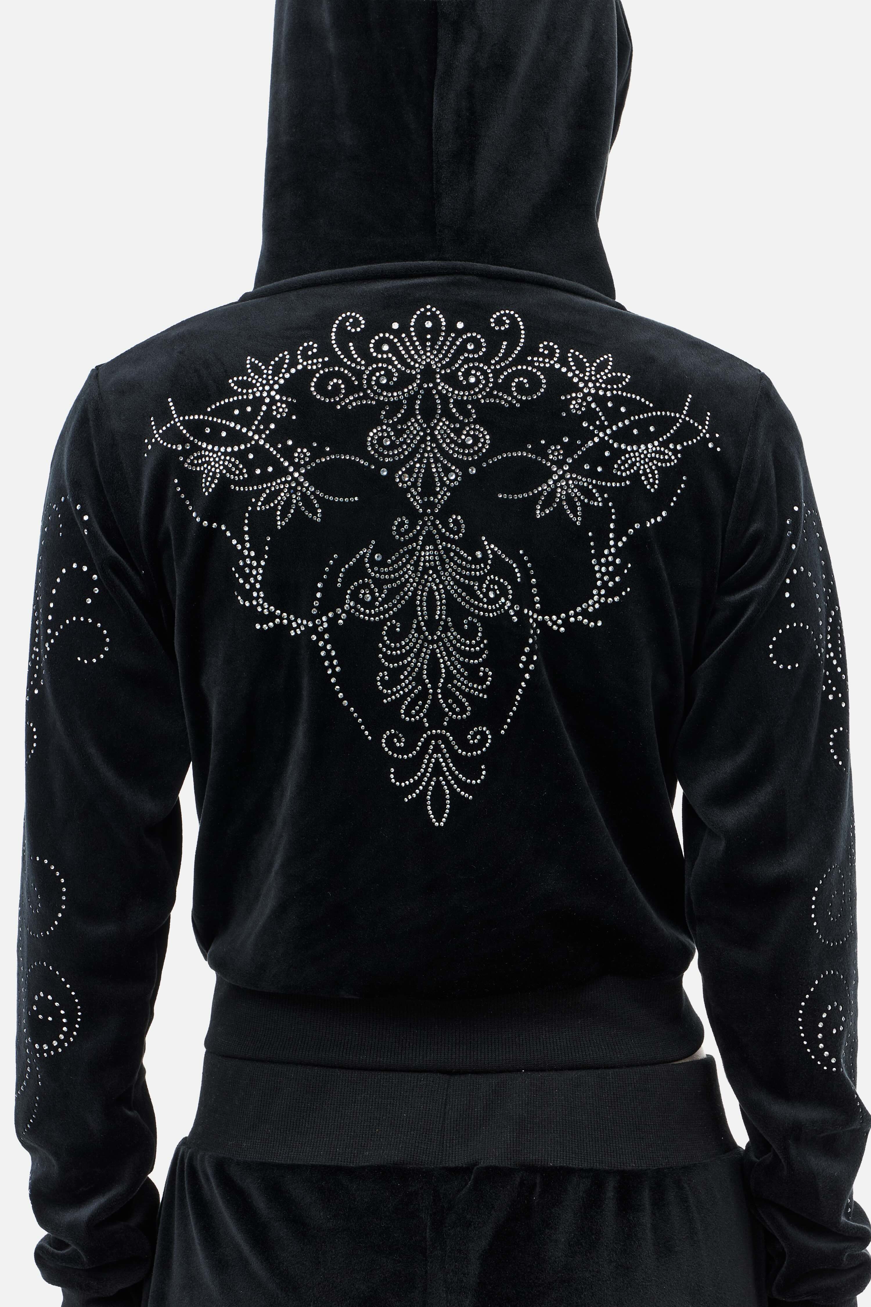 Velour Flutter Hoodie