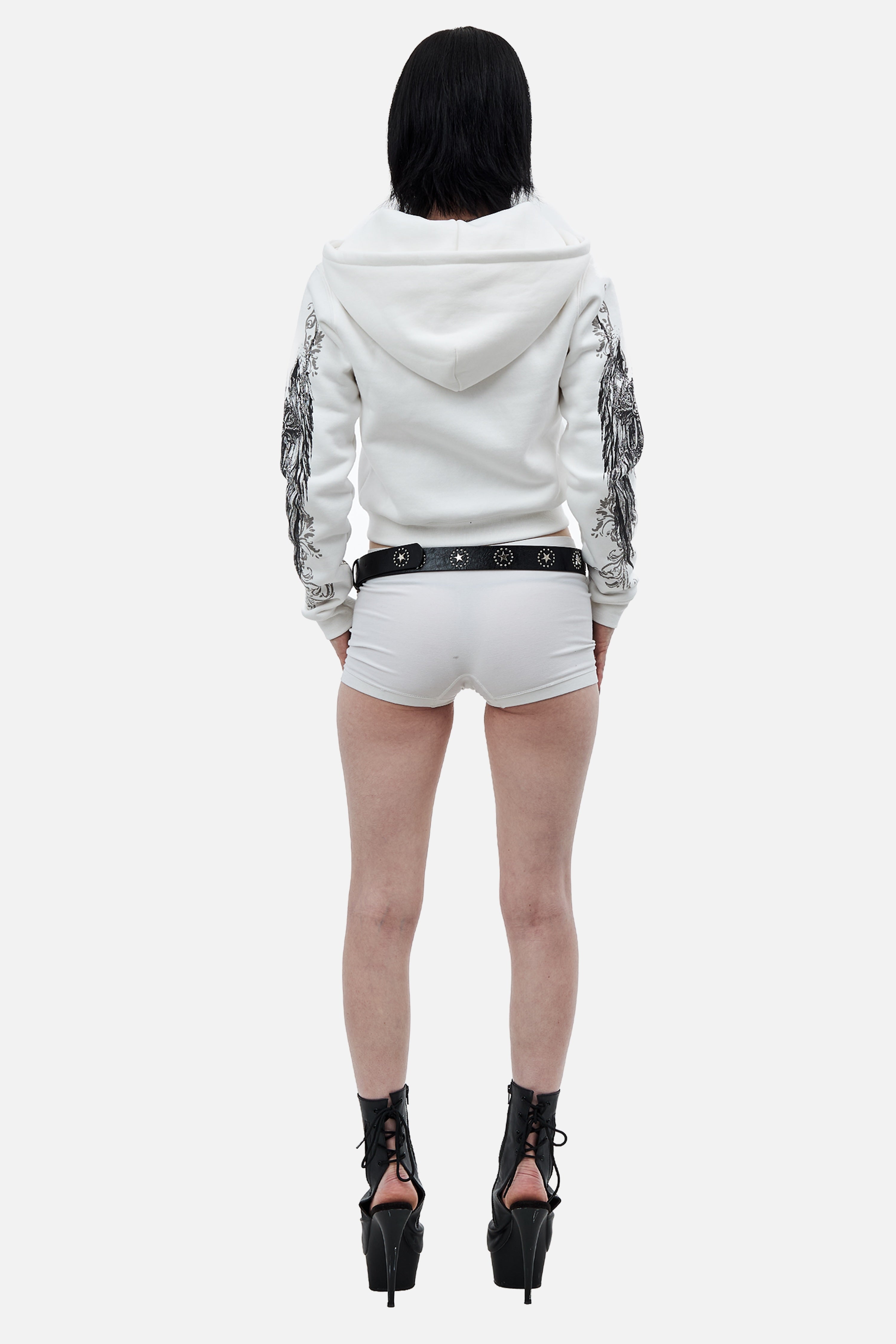 White Elegance Hoodie