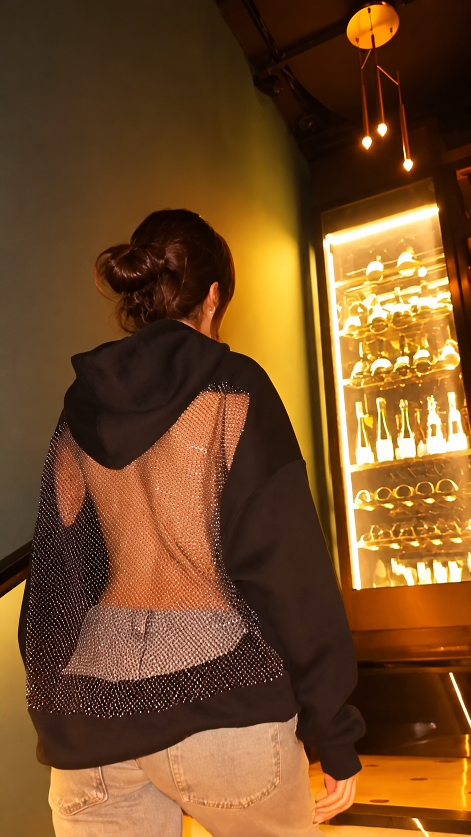 Backless Drip Hoodie