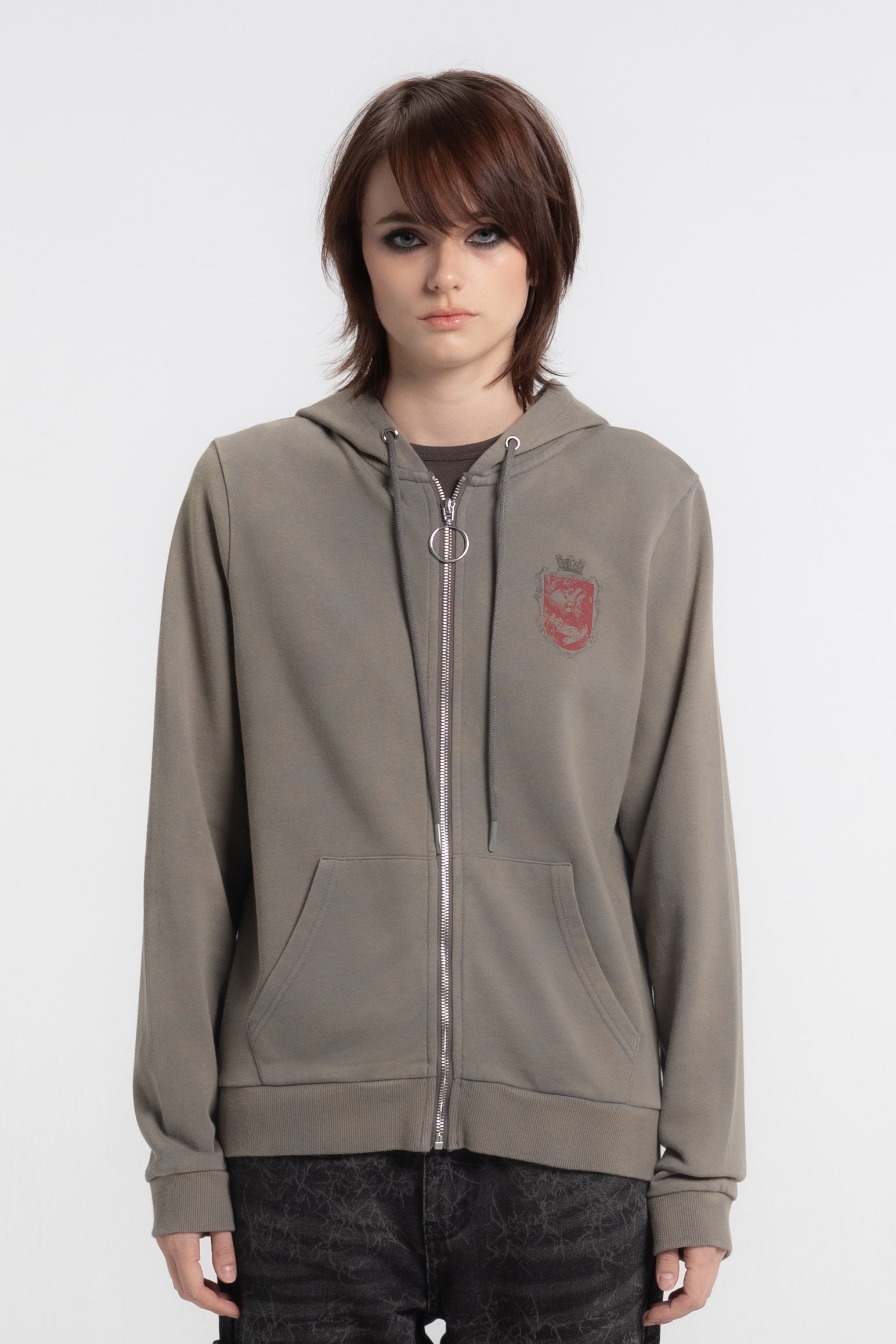 Crest Slim Zip Hoodie