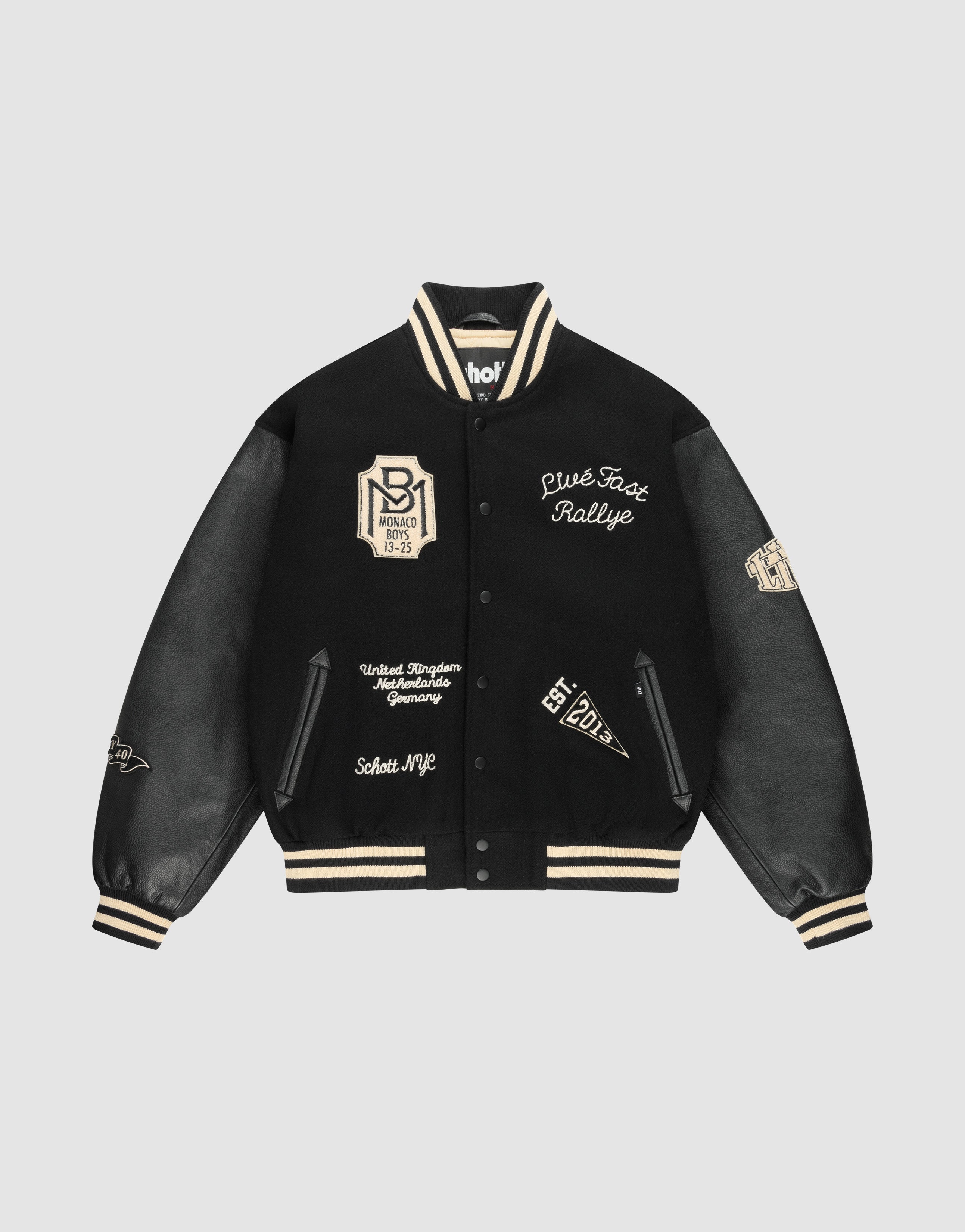 x Schott NYC Varsity Jacket