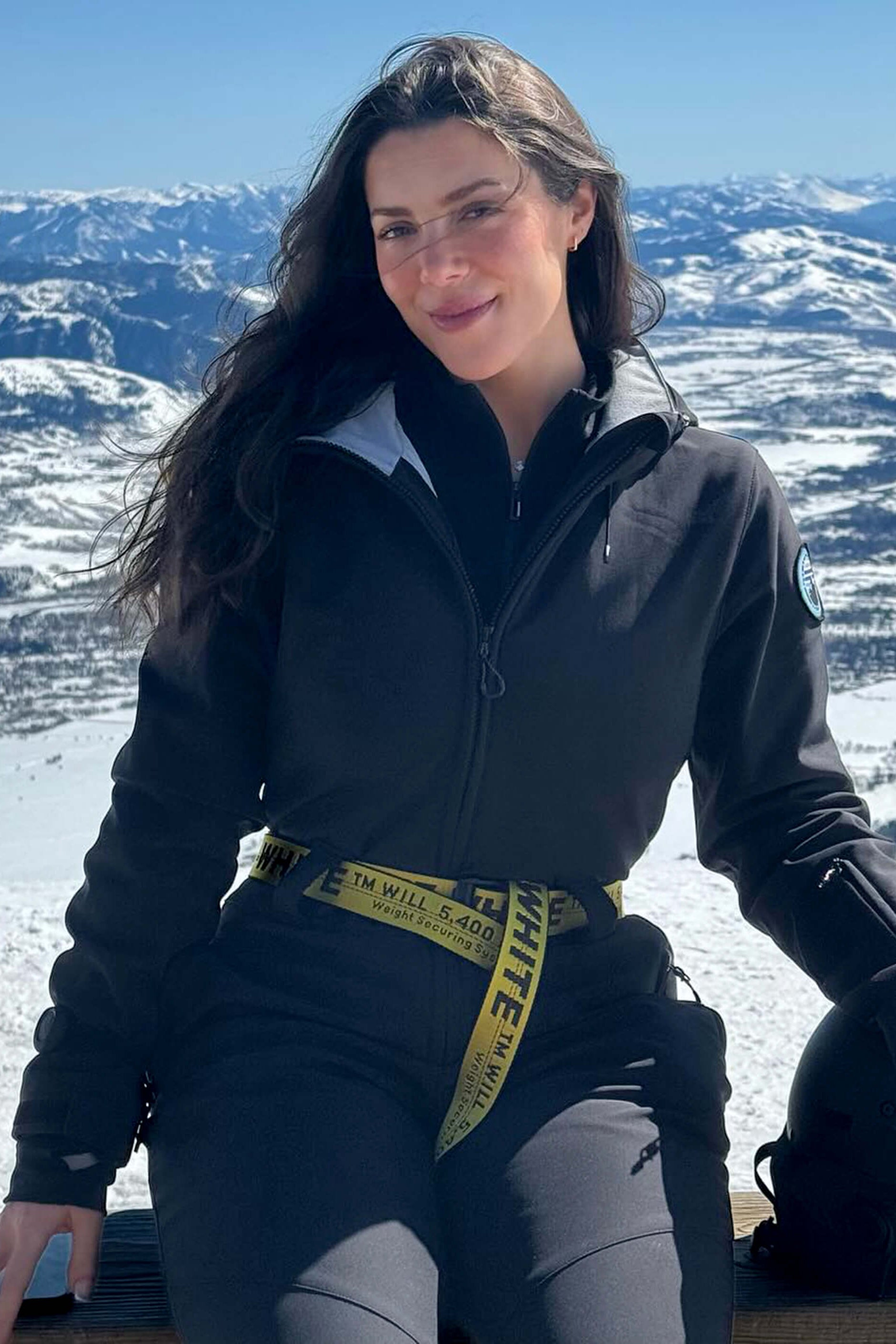 Women's Celeste One-Piece Ski Suits with Removable Hood