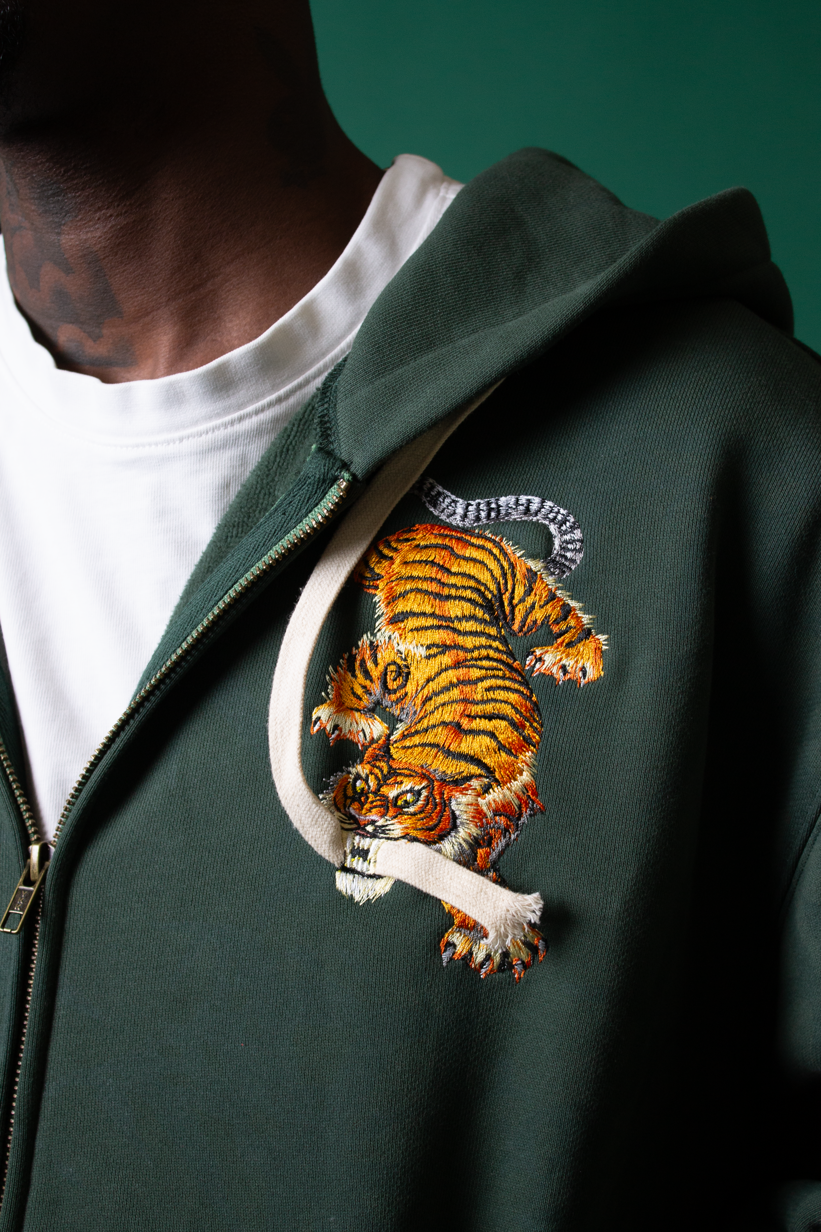 TIGER" HOODIE