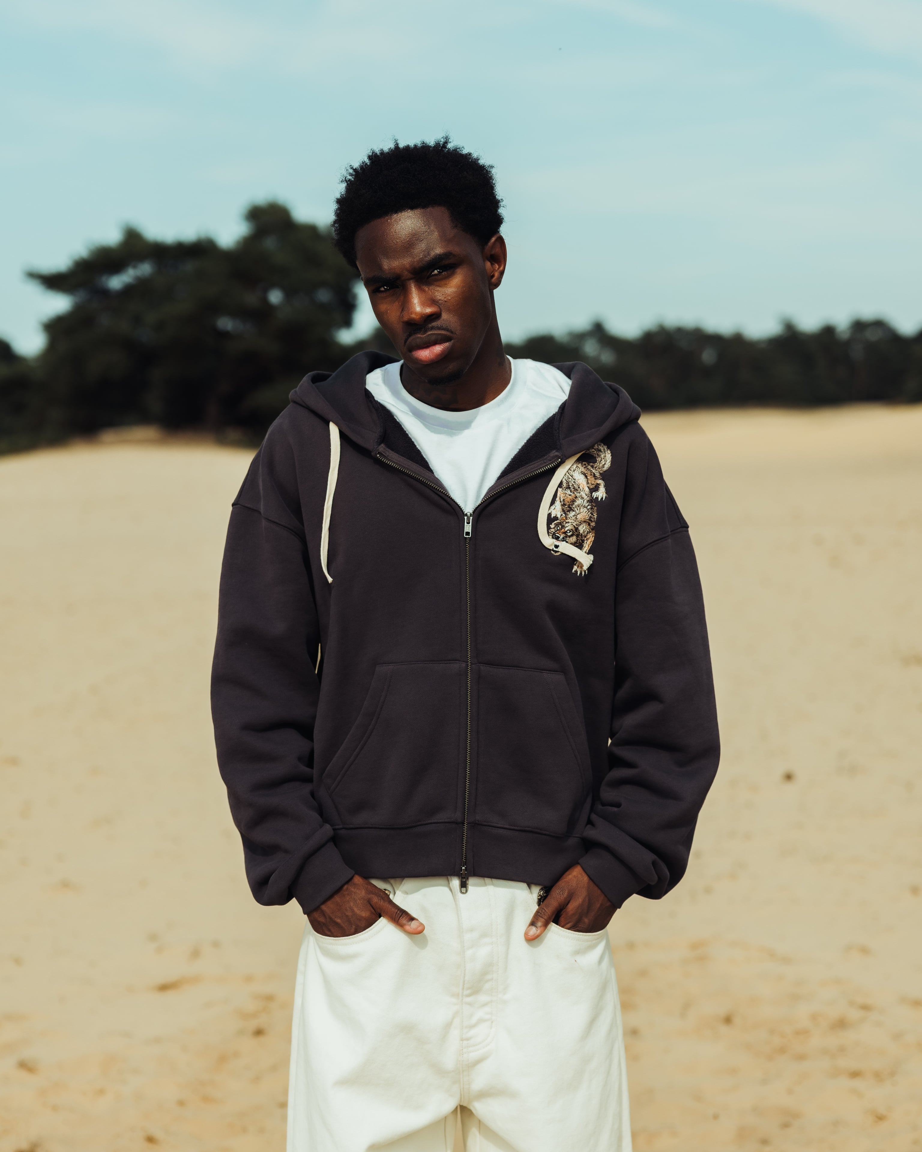 WOLF" HOODIE