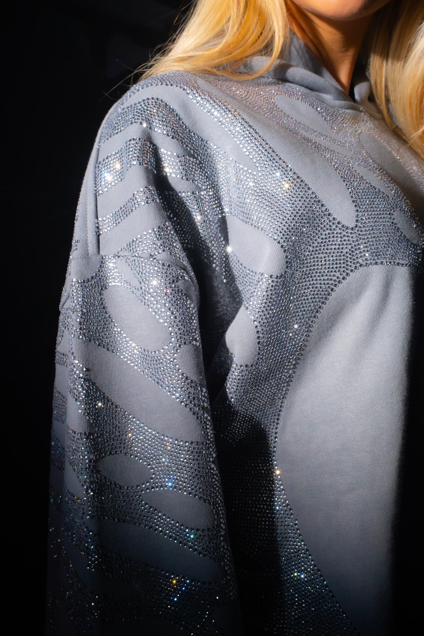 ASCENT RHINESTONE HOODIE