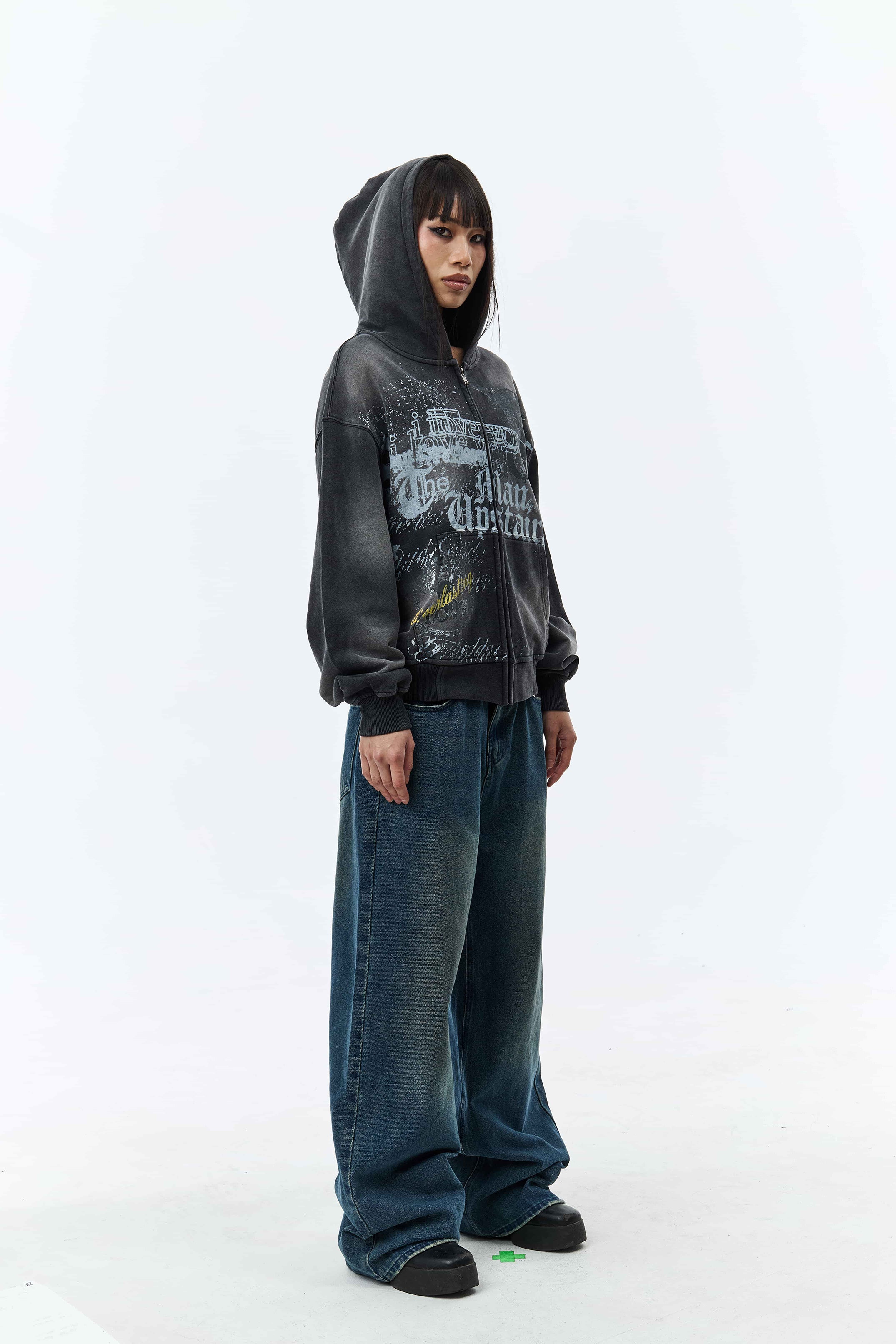 Upstairs Zip Hoodie