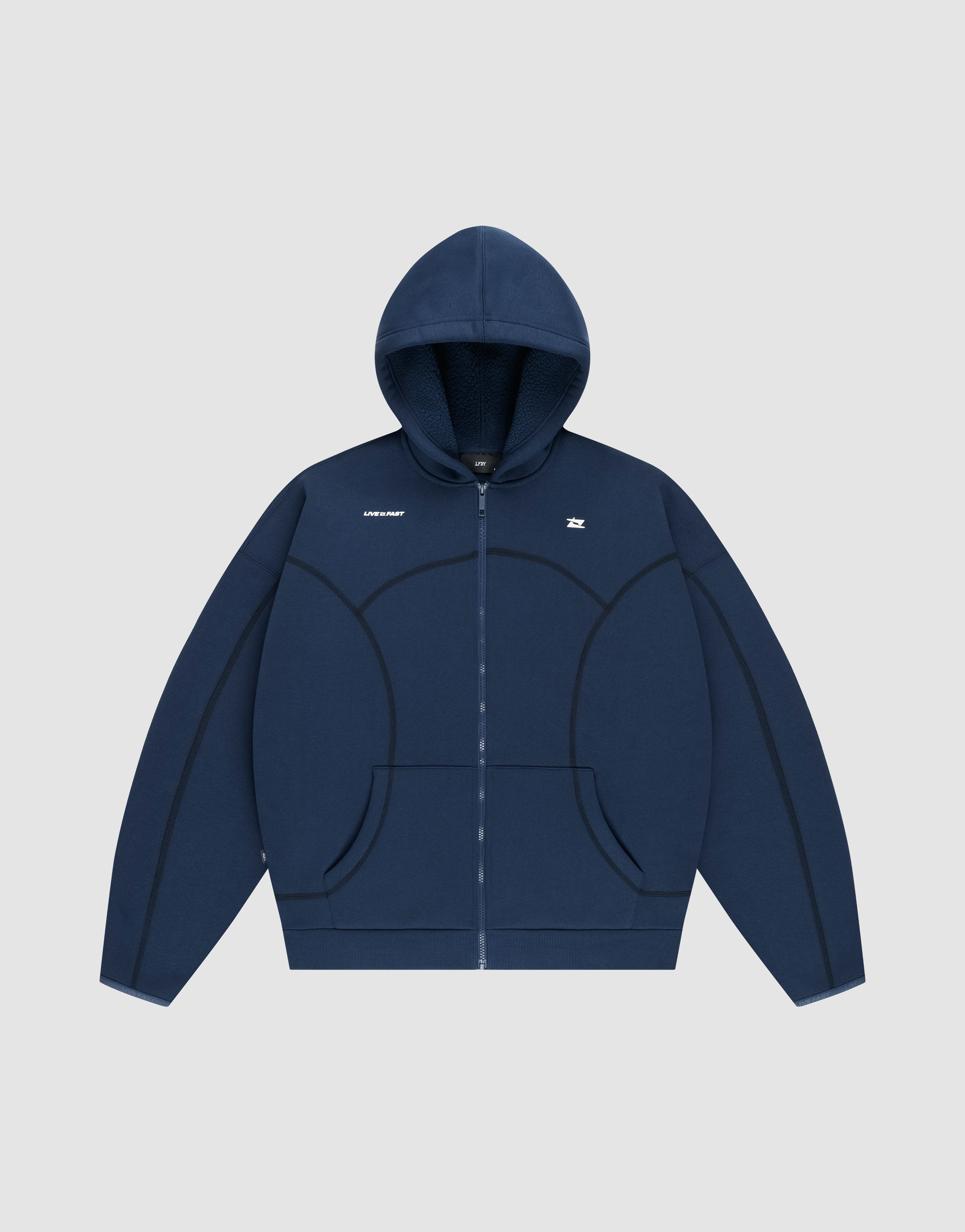 Active Fleece Hooded Zip