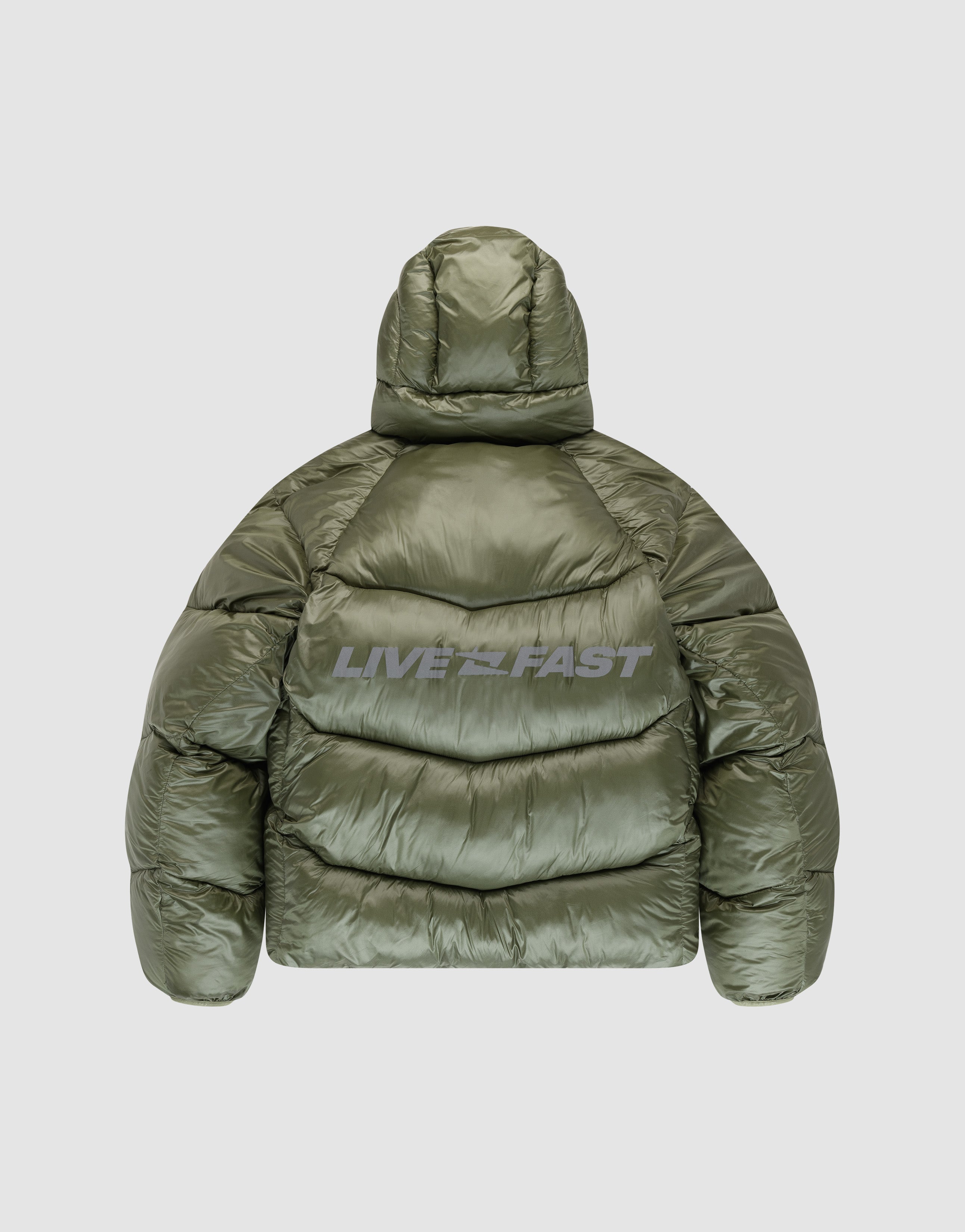Live Fast Puffer Jacket