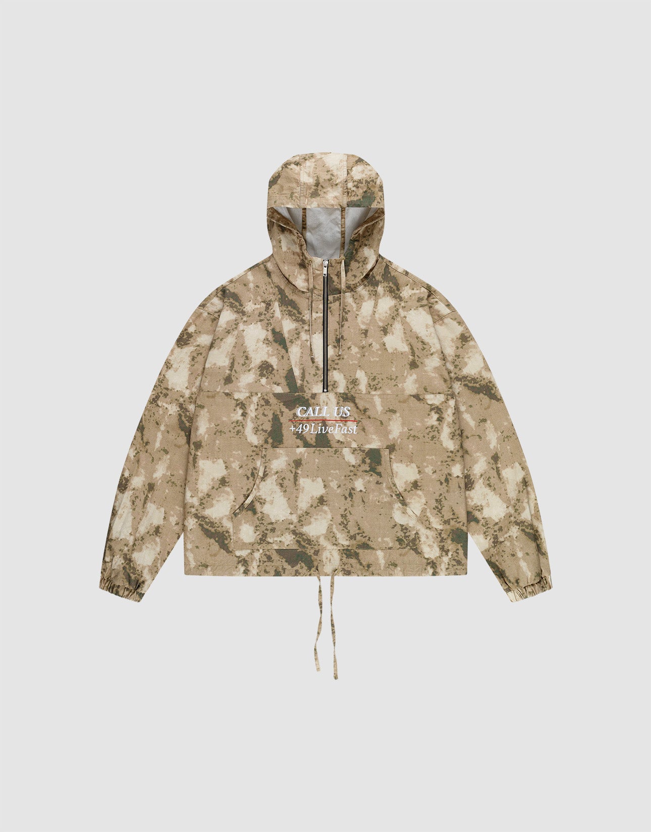 Camo Halfzip Jacket