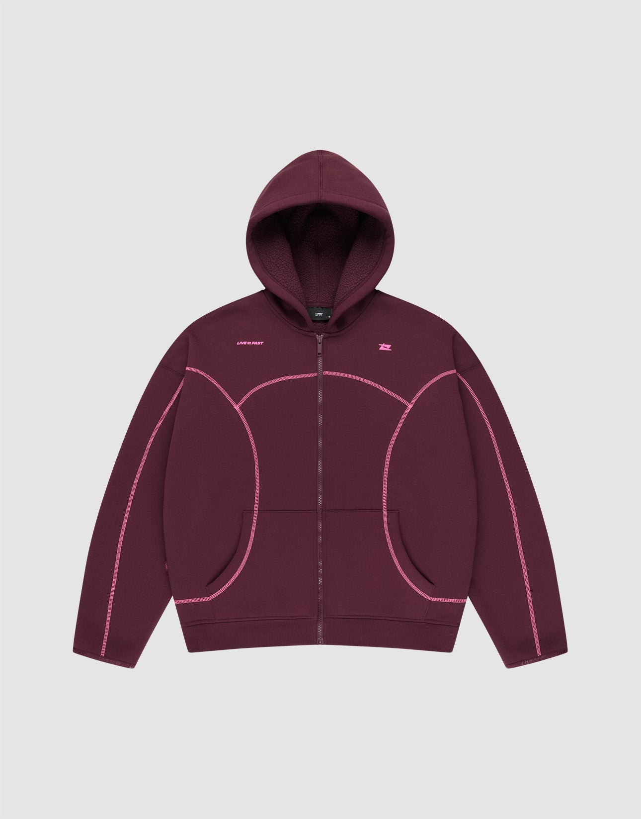 Active Fleece Hooded Zip