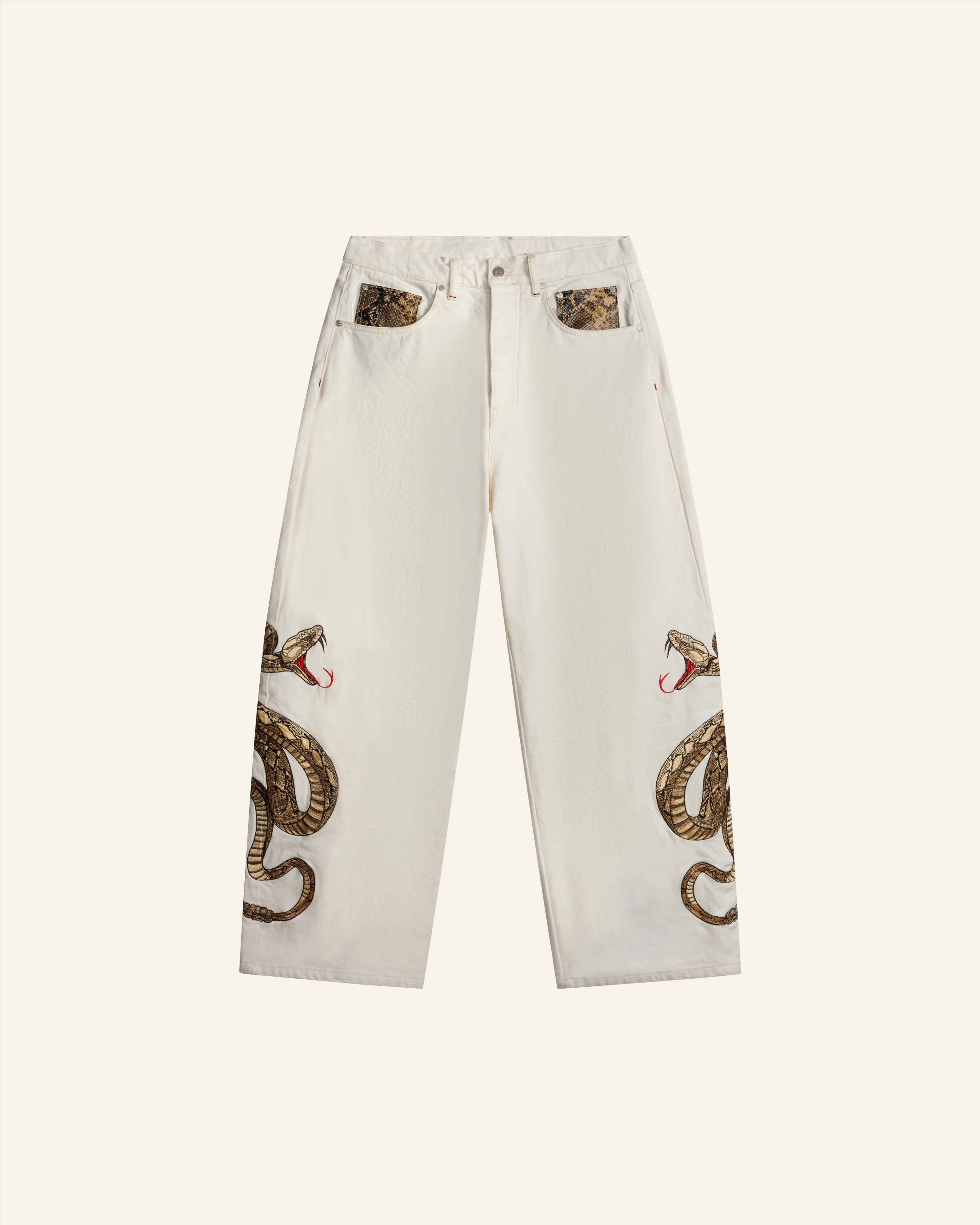 SNAKE" JEANS