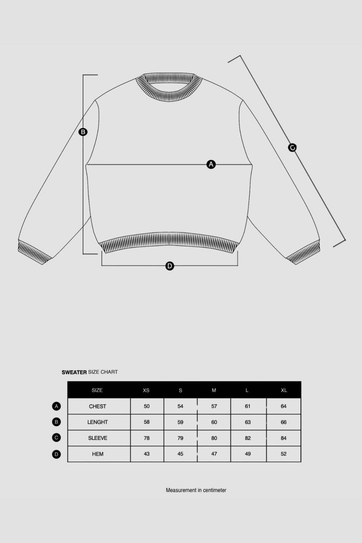 Sakura Black Knit Sweater