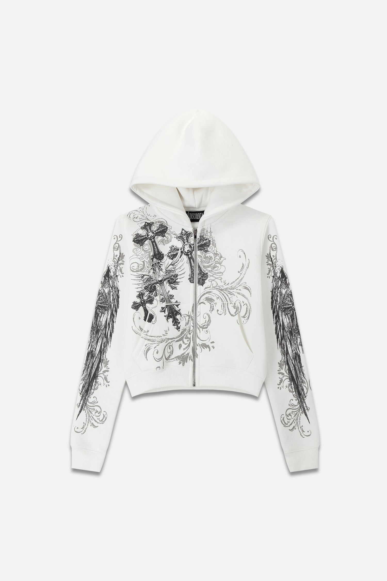 White Elegance Hoodie